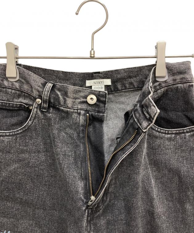 中古・古着通販】AMERI (アメリ) PAINT MOTIF PRINT DENIM PANTS