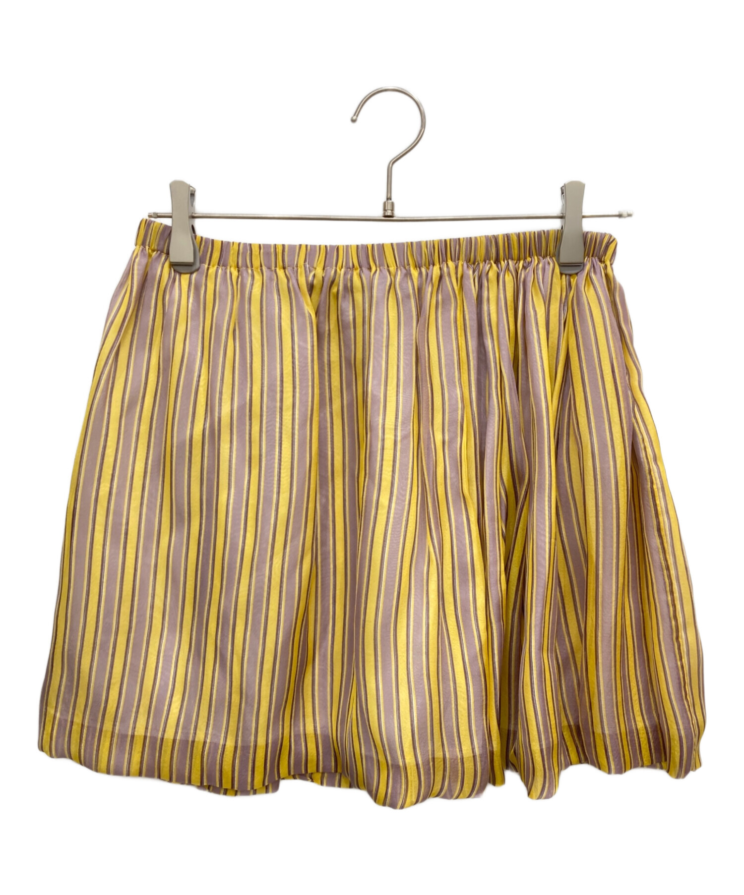 中古・古着通販】MIU MIU (ミュウミュウ) シルク混ミニスカート