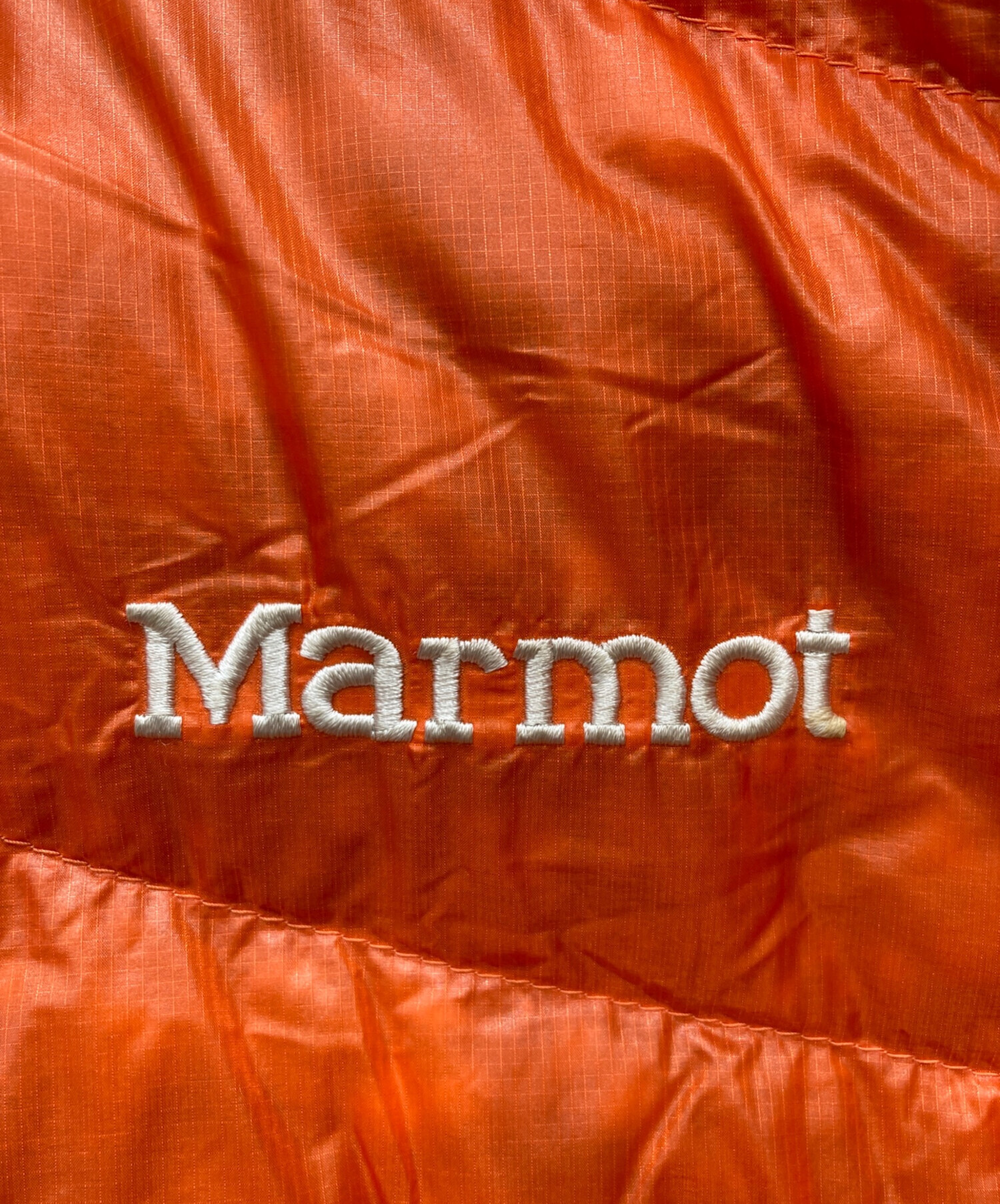 中古・古着通販】Marmot (マーモット) ダウンジャケット オレンジ