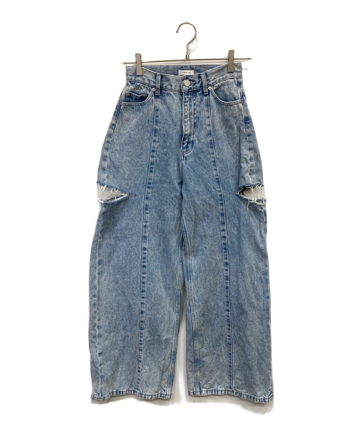 中古・古着通販】FRAY ID (フレイ アイディー) カットアウトバレル