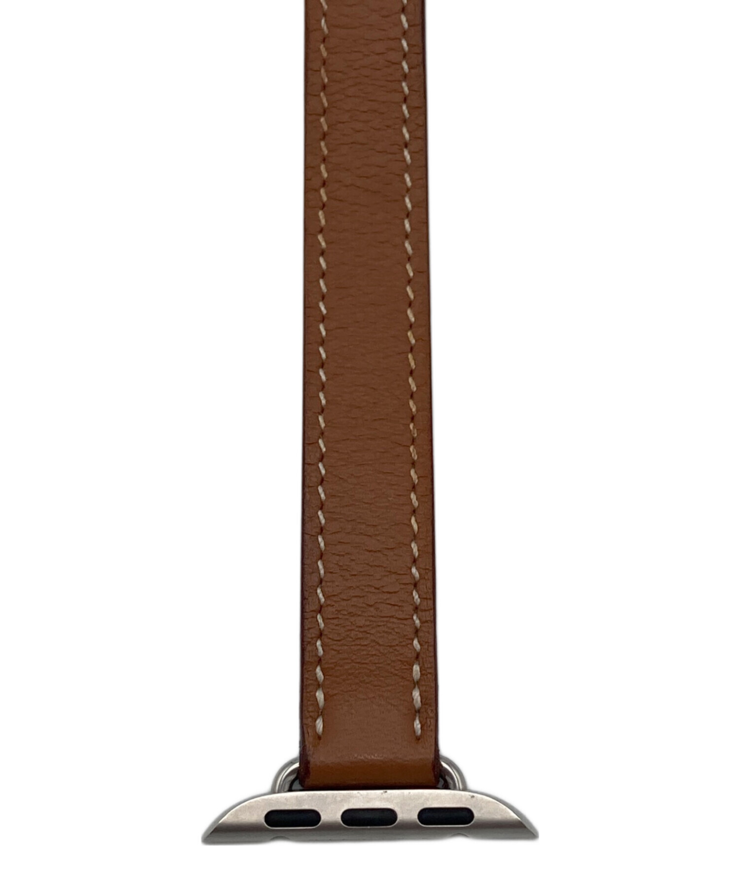 中古・古着通販】HERMES (エルメス) 時計2重巻きベルト キャラメル 