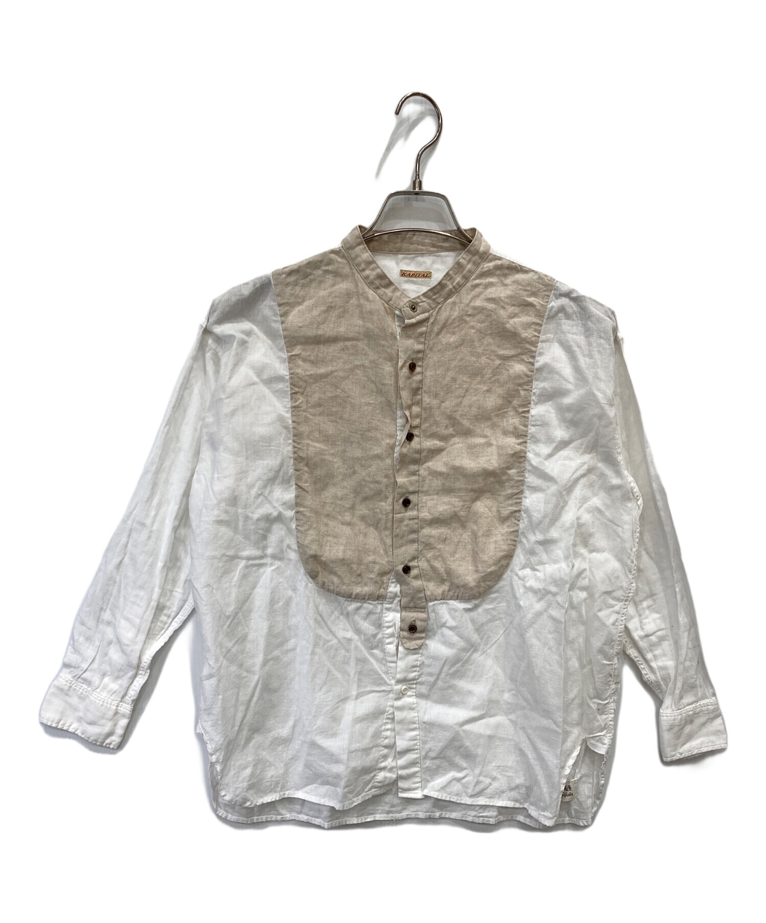 中古・古着通販】KAPITAL (キャピタル) シャツ アイボリー サイズ:XS
