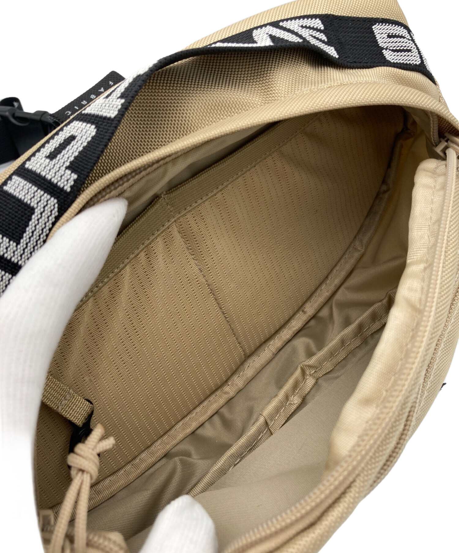 中古・古着通販】Supreme (シュプリーム) ボディーバッグ ベージュ