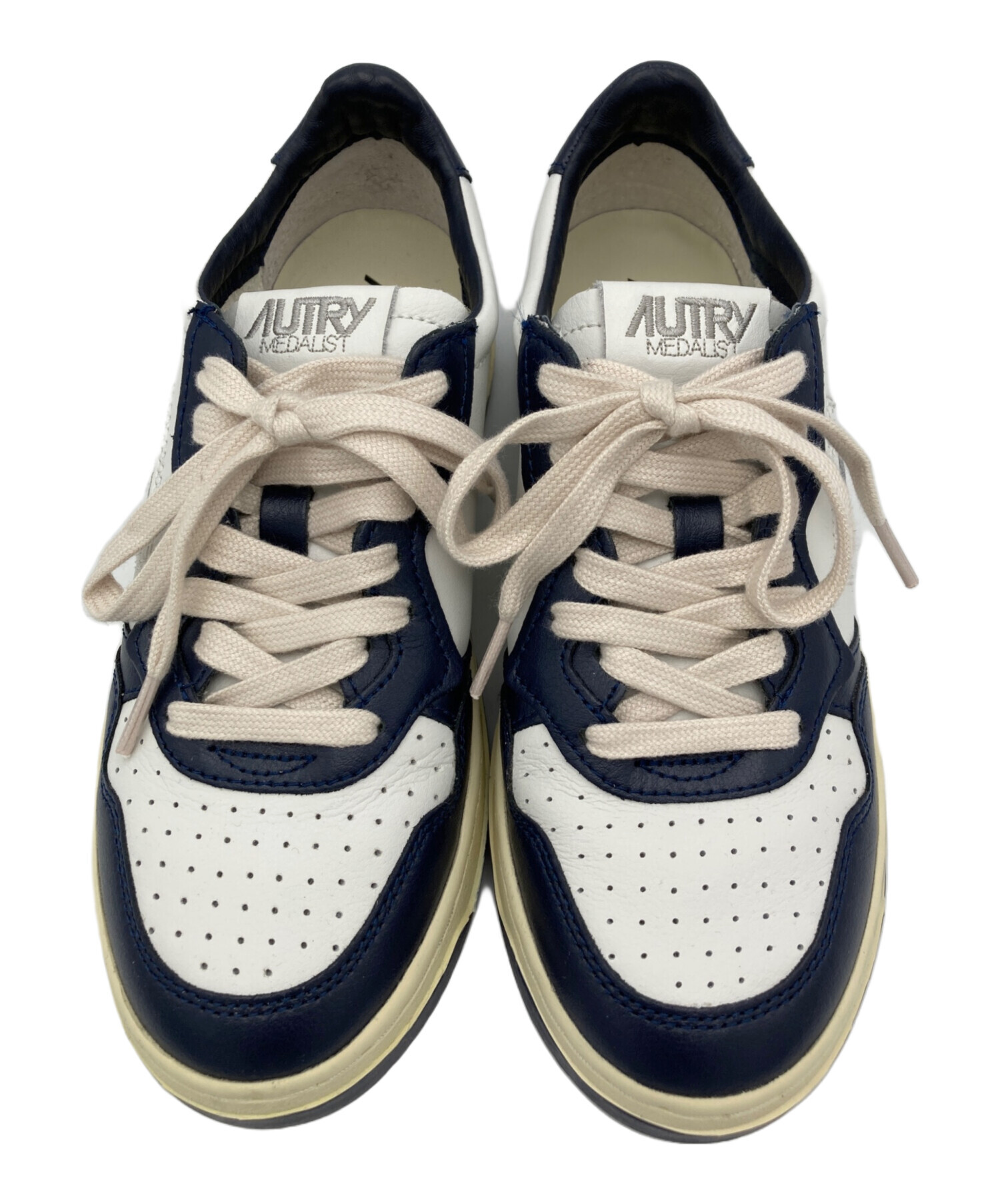 中古・古着通販】AUTRY (オートリー) Medalist Low ネイビー サイズ 