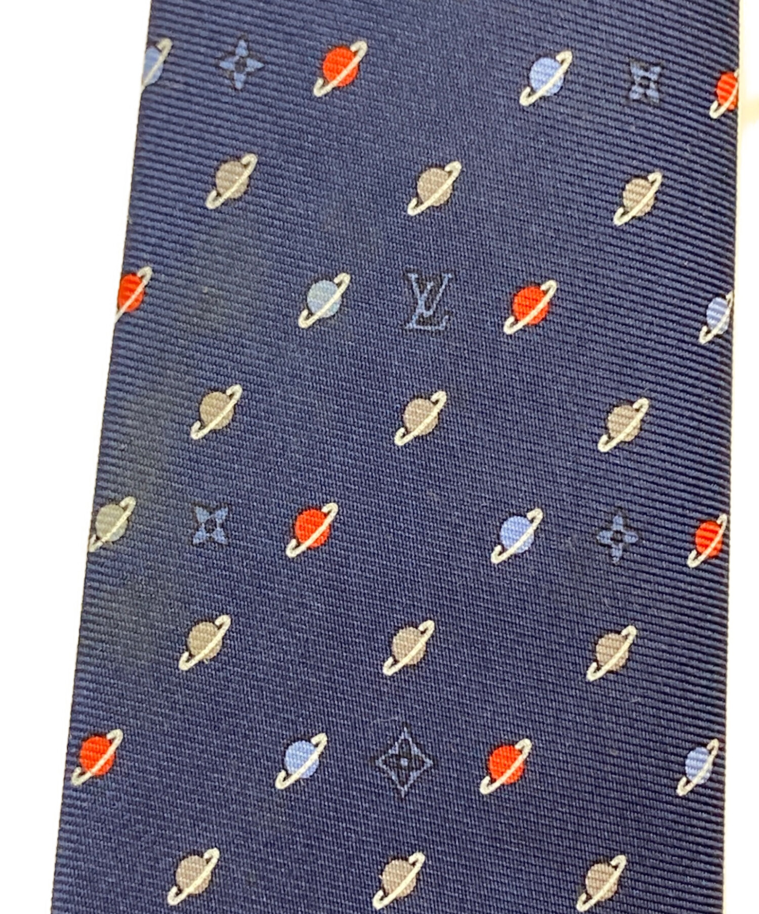 中古・古着通販】LOUIS VUITTON (ルイ ヴィトン) ネクタイ ネイビー