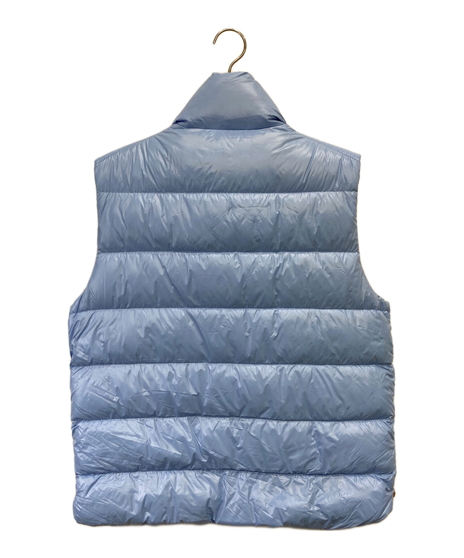 中古・古着通販】MONCLER (モンクレール) ダウンベスト ブルー サイズ