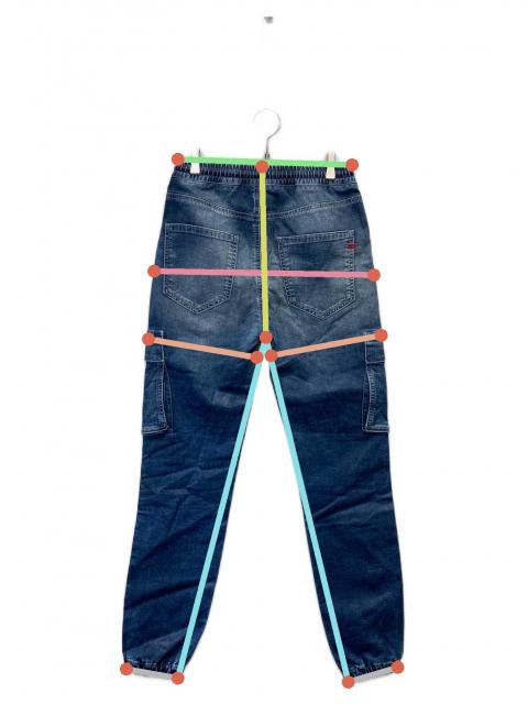 中古・古着通販】DIESEL (ディーゼル) ジョグジーンズ インディゴ