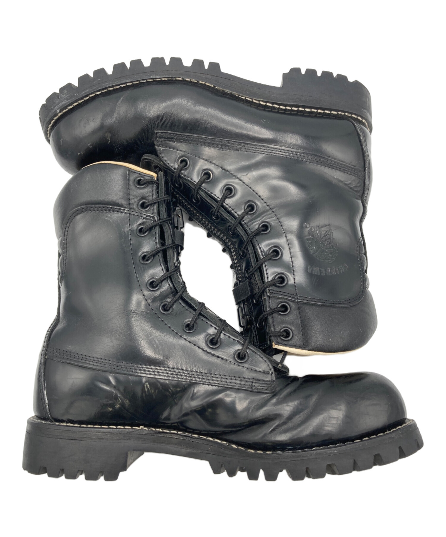 中古・古着通販】CHIPPEWA (チペワ) センタージップレザーブーツ