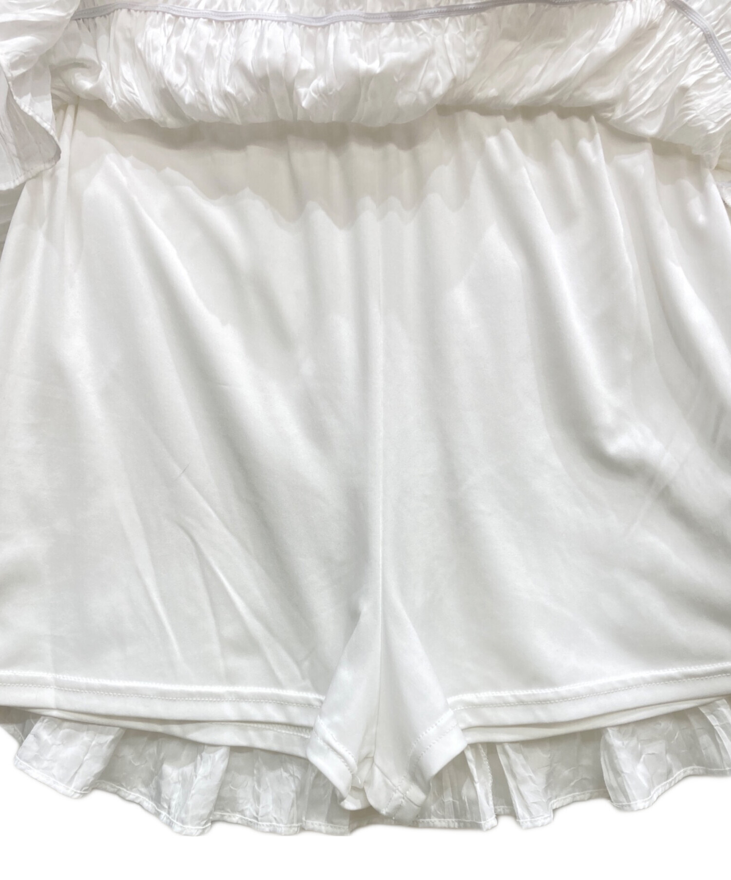 中古・古着通販】Snidel (スナイデル) ワッシャープリーツフリルスカ