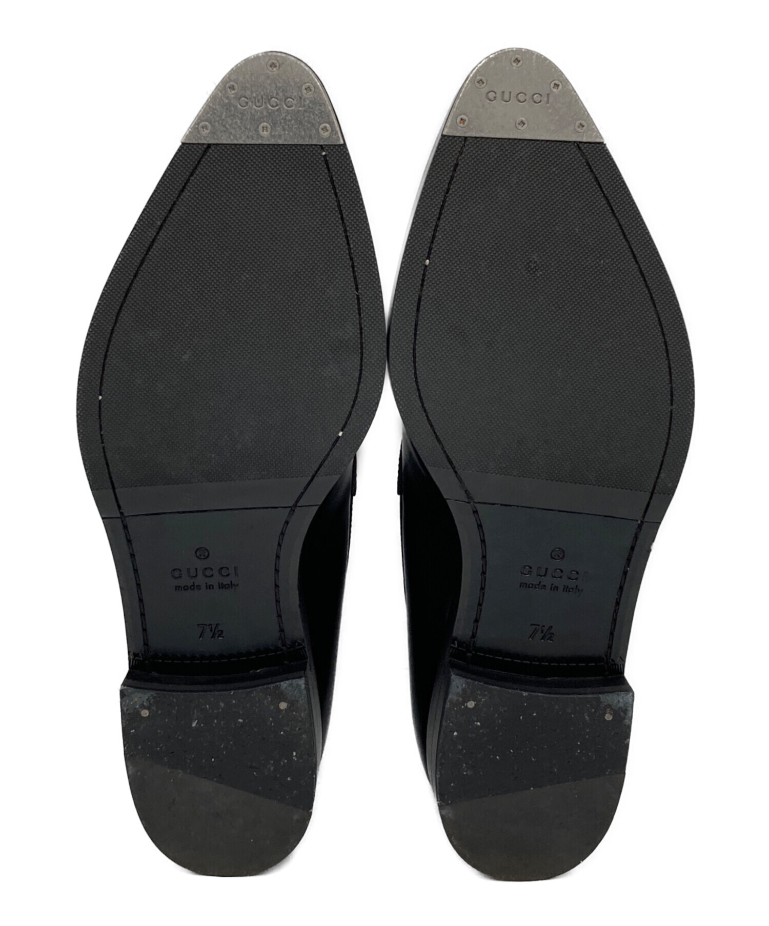 中古・古着通販】GUCCI (グッチ) ホースビット ポインテッドトゥ 