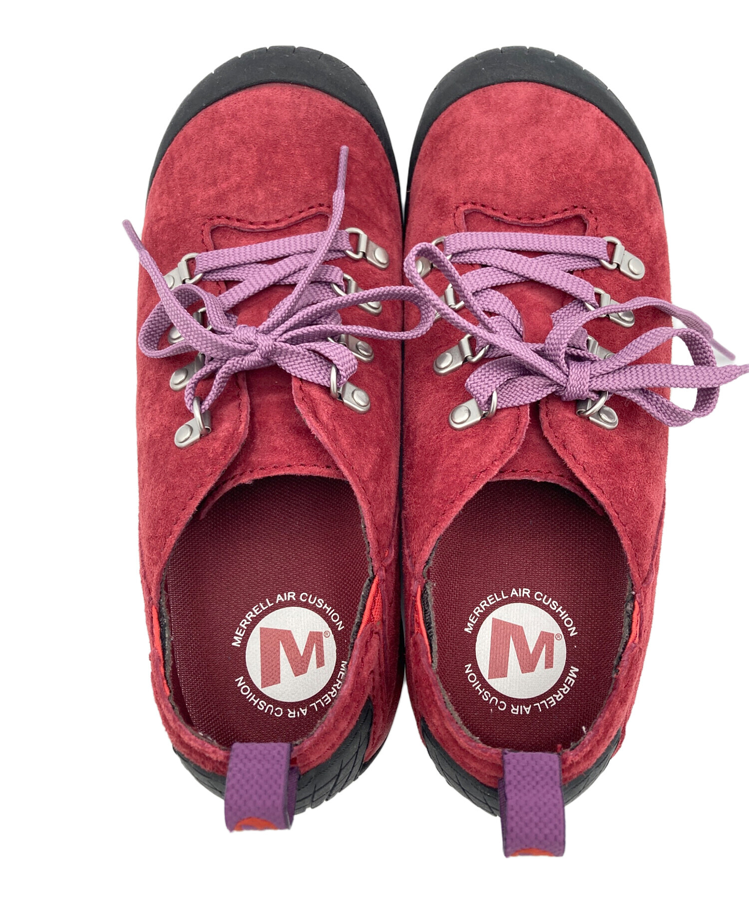 中古・古着通販】MERRELL (メレル) スニーカー レッド サイズ:24.5cm 