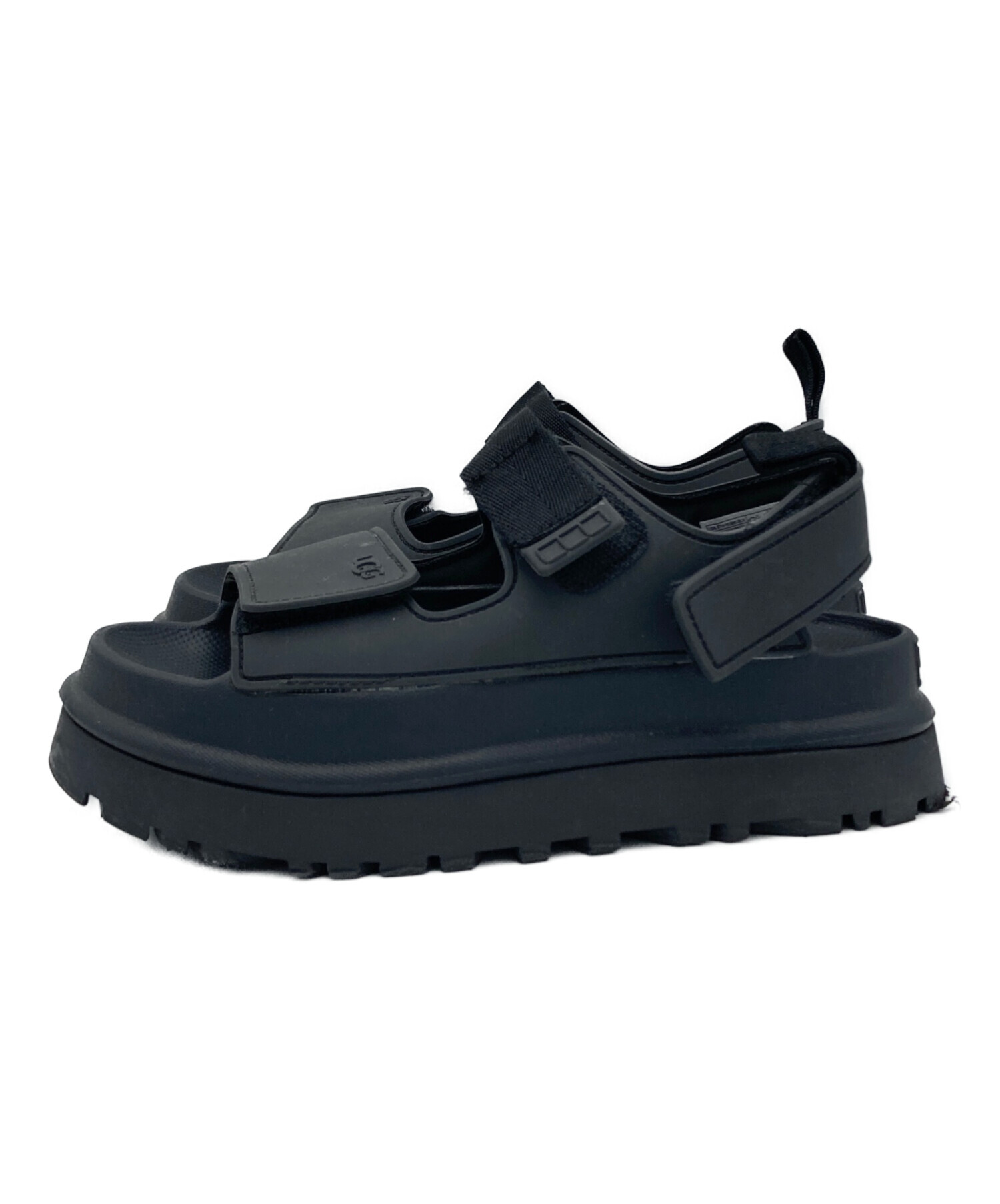 中古・古着通販】UGG (アグ) Golden Glow サンダル ブラック サイズ