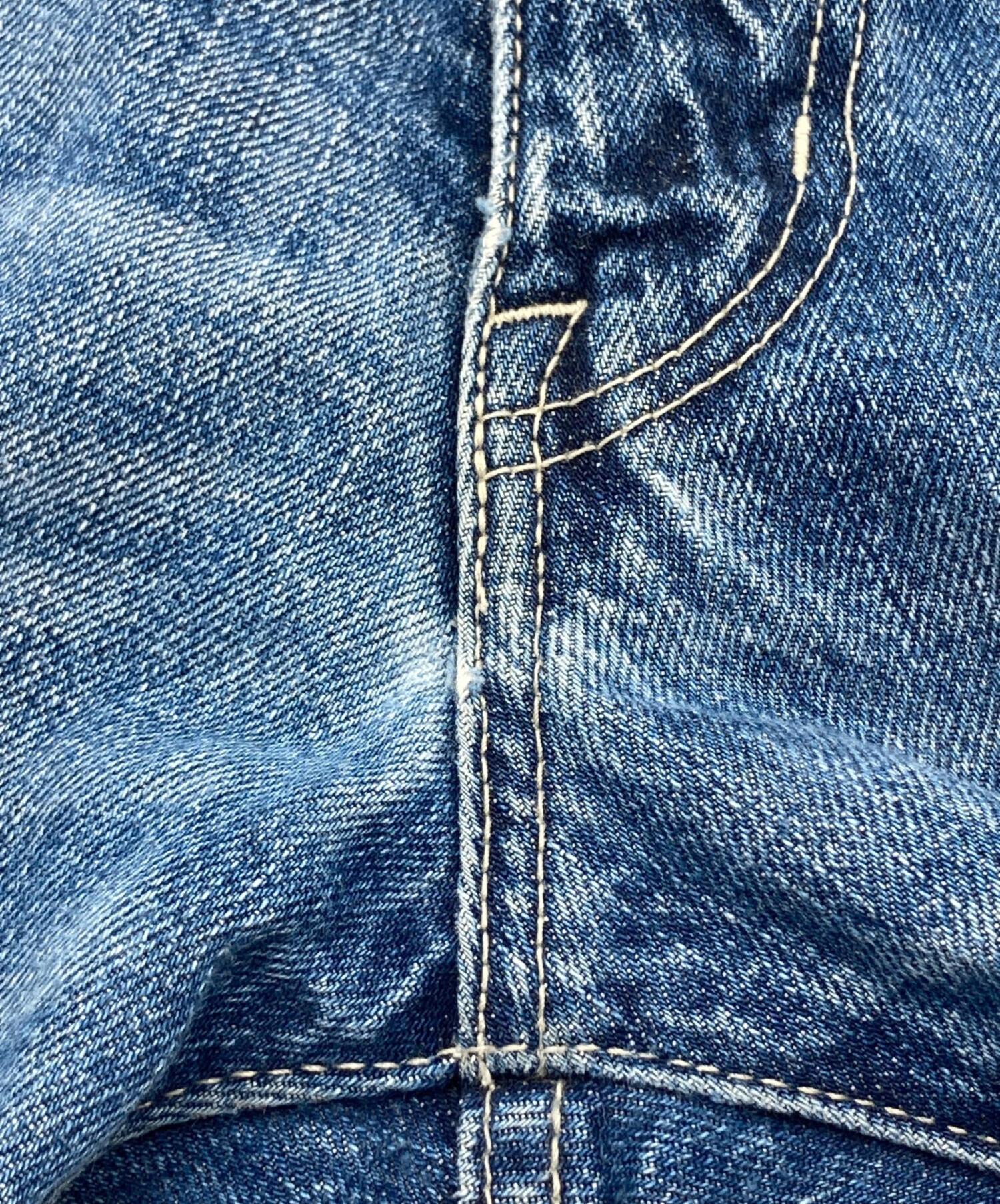 中古・古着通販】stussy (ステューシー) バックロゴデニムパンツ