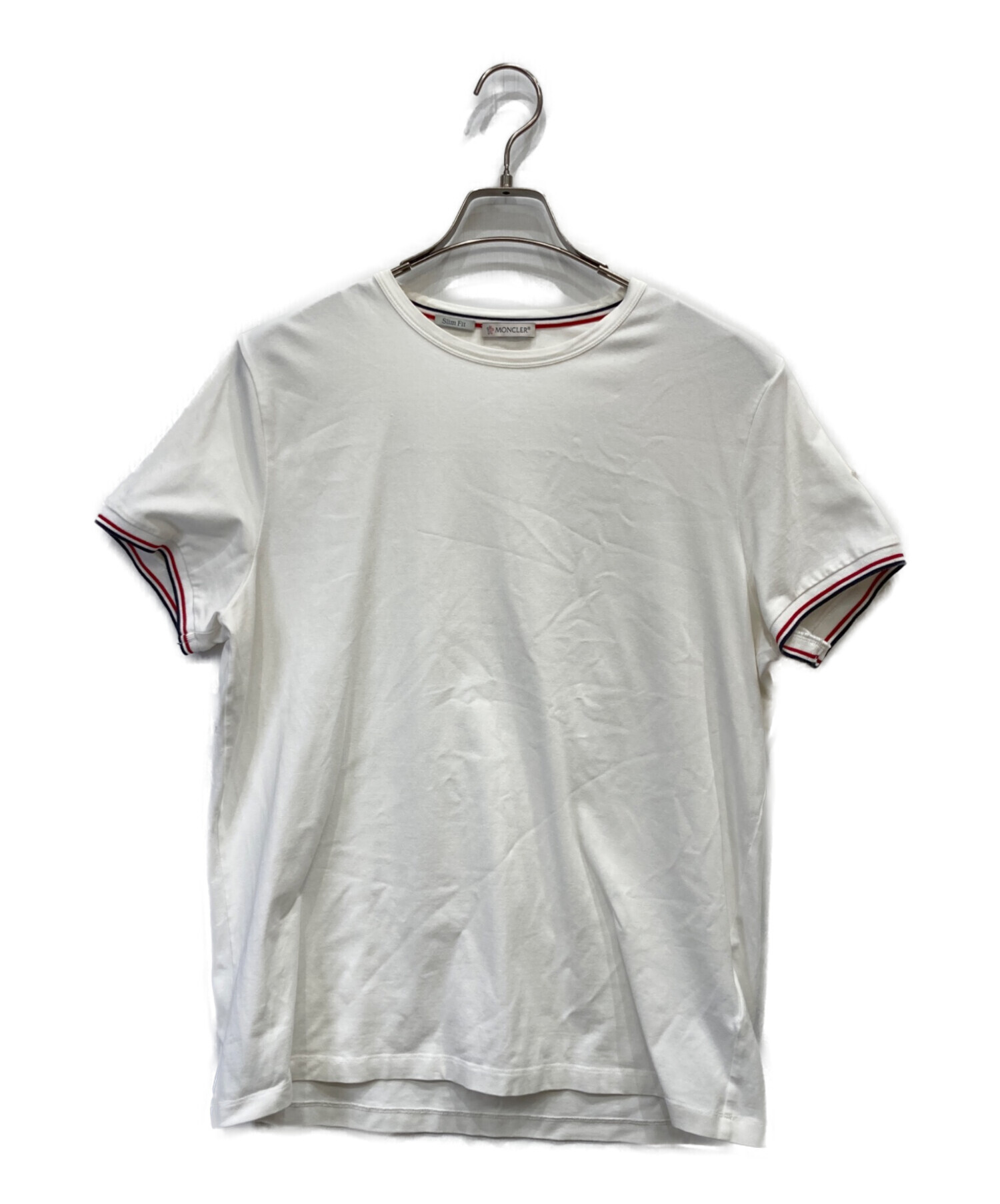 中古・古着通販】MONCLER (モンクレール) MAGLIA T-SHIRT ホワイト