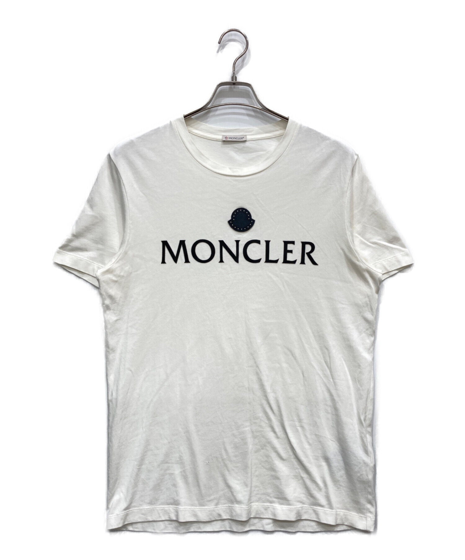 専用★国内正規モンクレール フロッキーロゴTシャツ L相当 定価5万円♪22SS 中古・古着通販】MONCLER (モンクレール) フロッキーロゴ SS TSHIRT