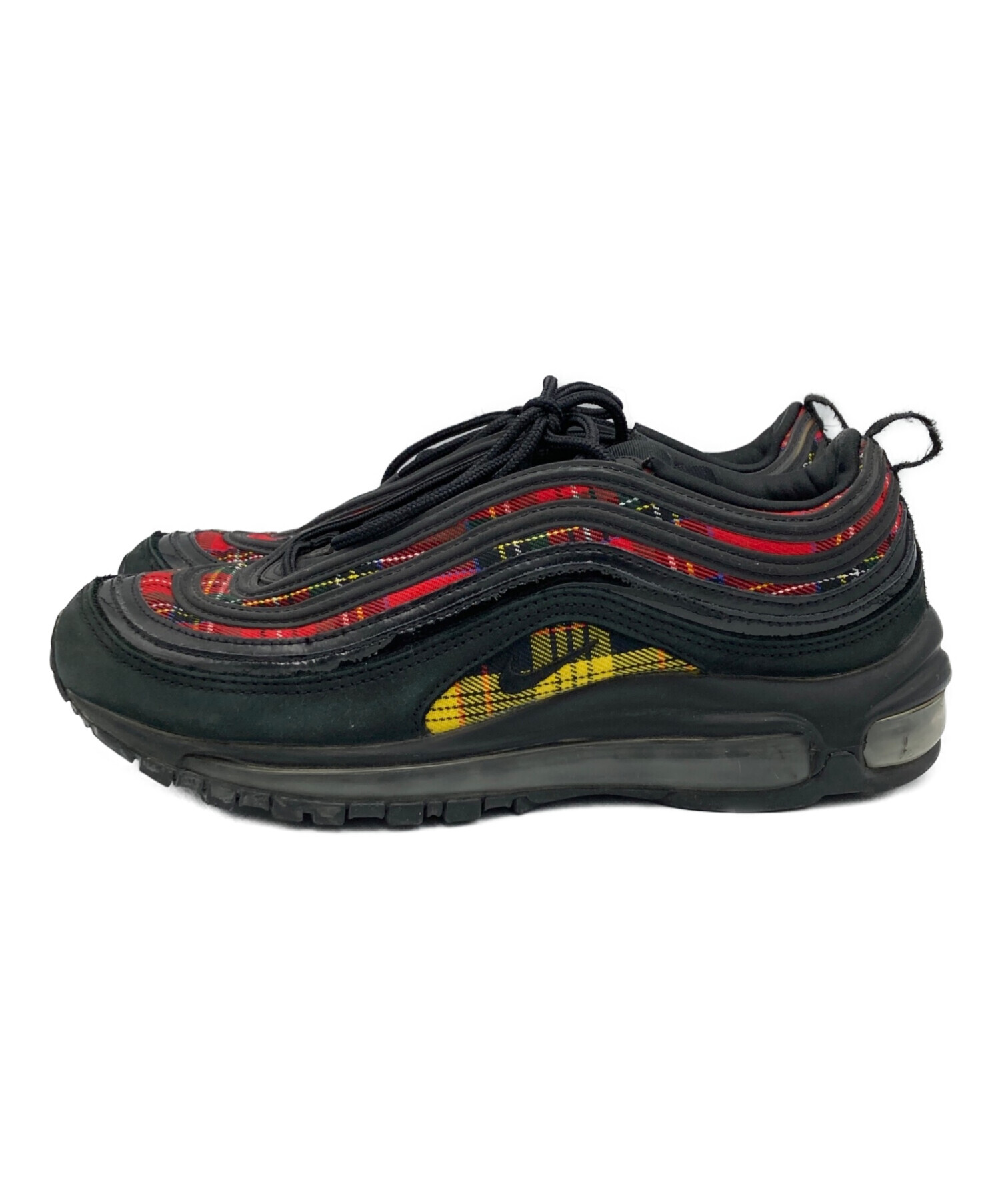 中古・古着通販】NIKE (ナイキ) Air Max 97 SE Tartan Print ブラック