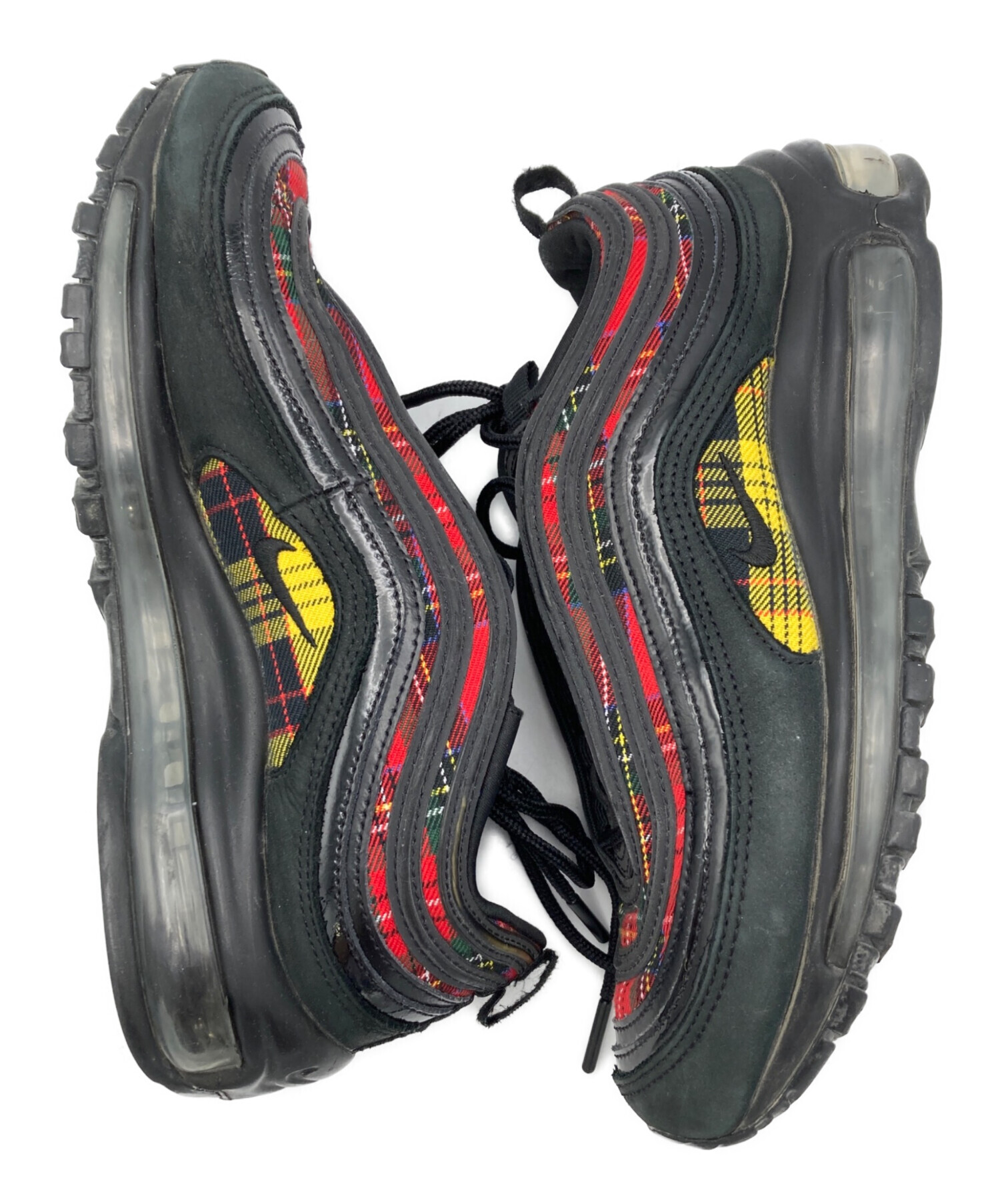 中古・古着通販】NIKE (ナイキ) Air Max 97 SE Tartan Print ブラック
