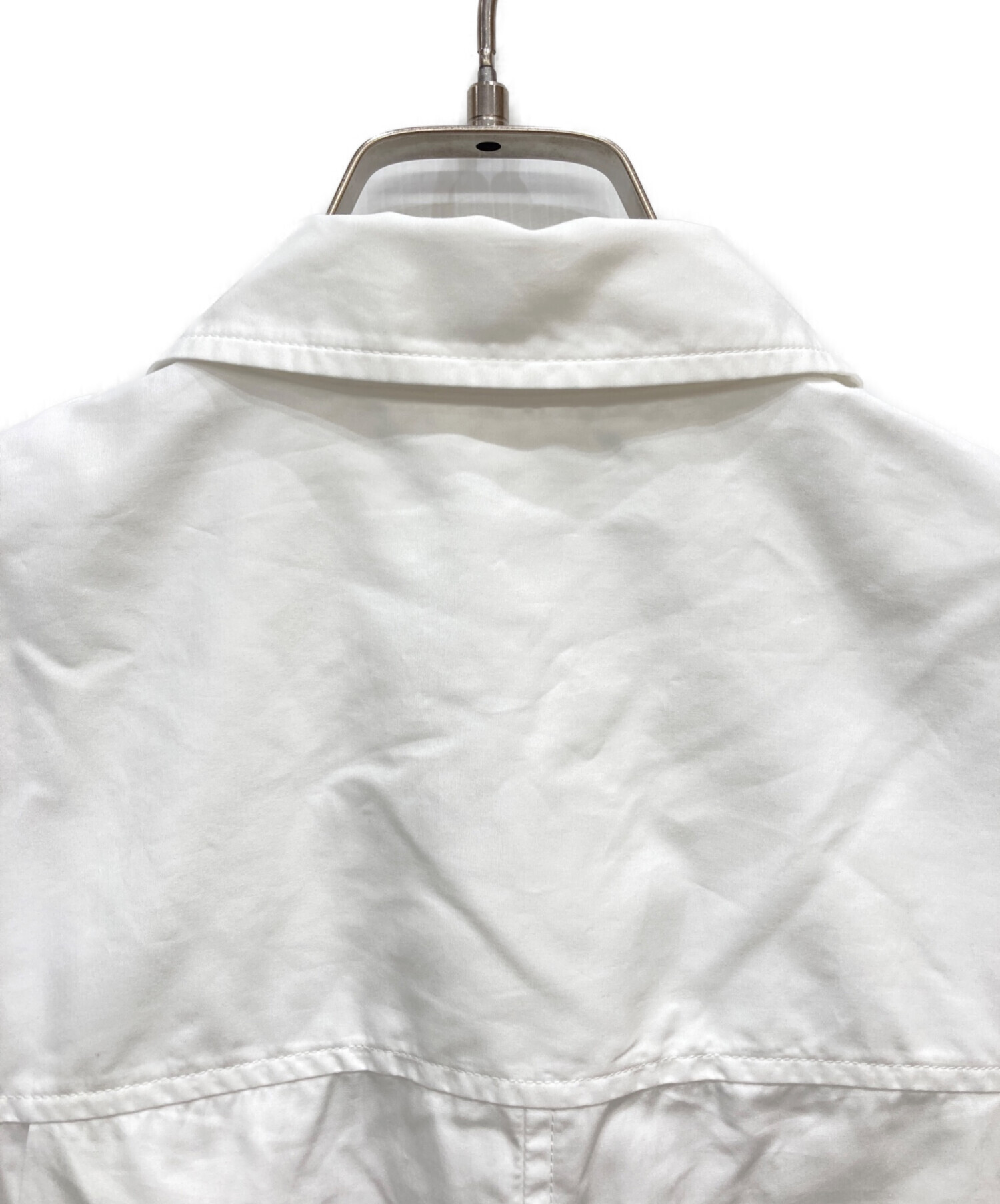 中古・古着通販】CLANE (クラネ) HALF SLEEVE HUGE SHIRTS ホワイト 