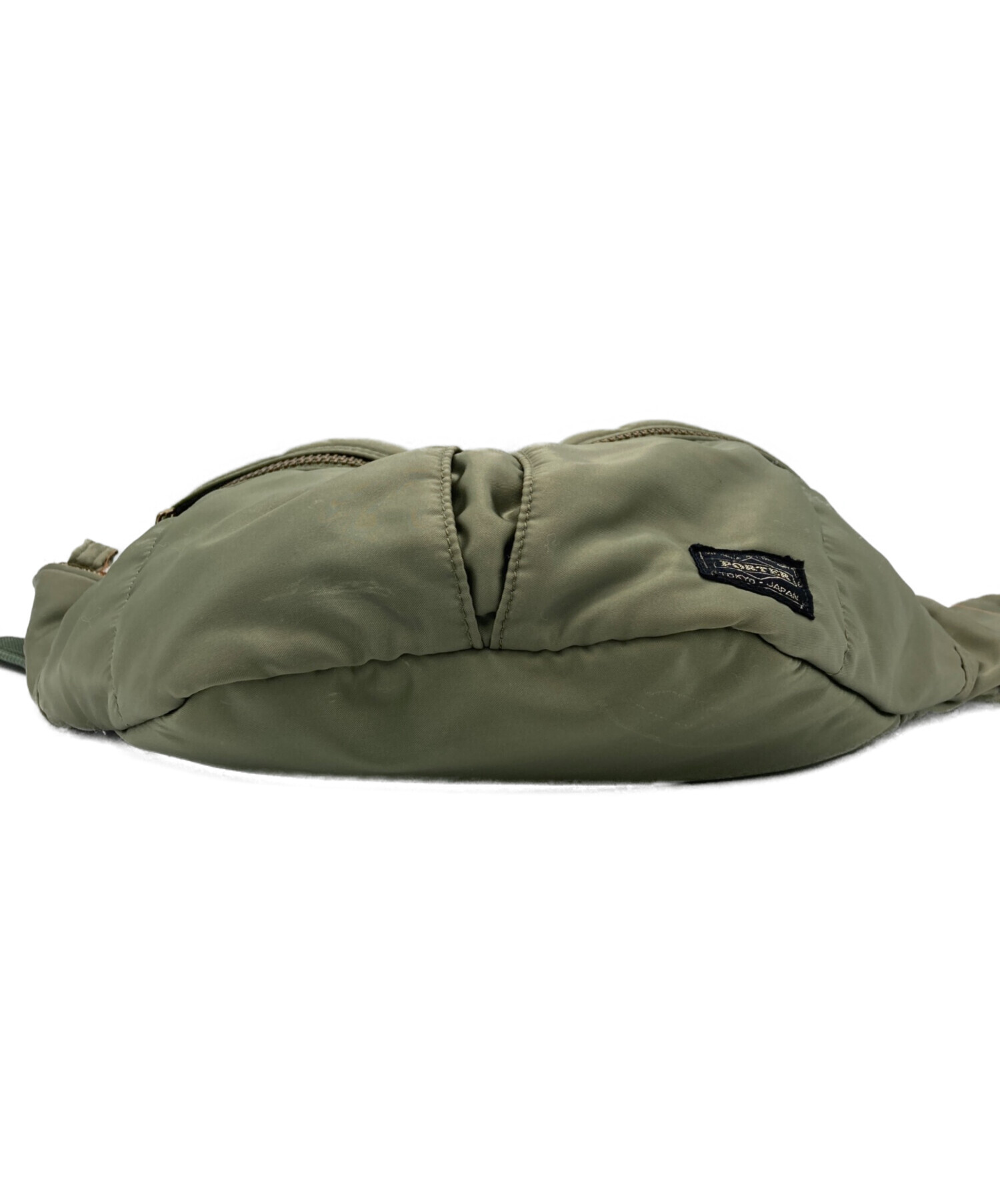 中古・古着通販】PORTER (ポーター) タンカーウエストバッグ カーキ