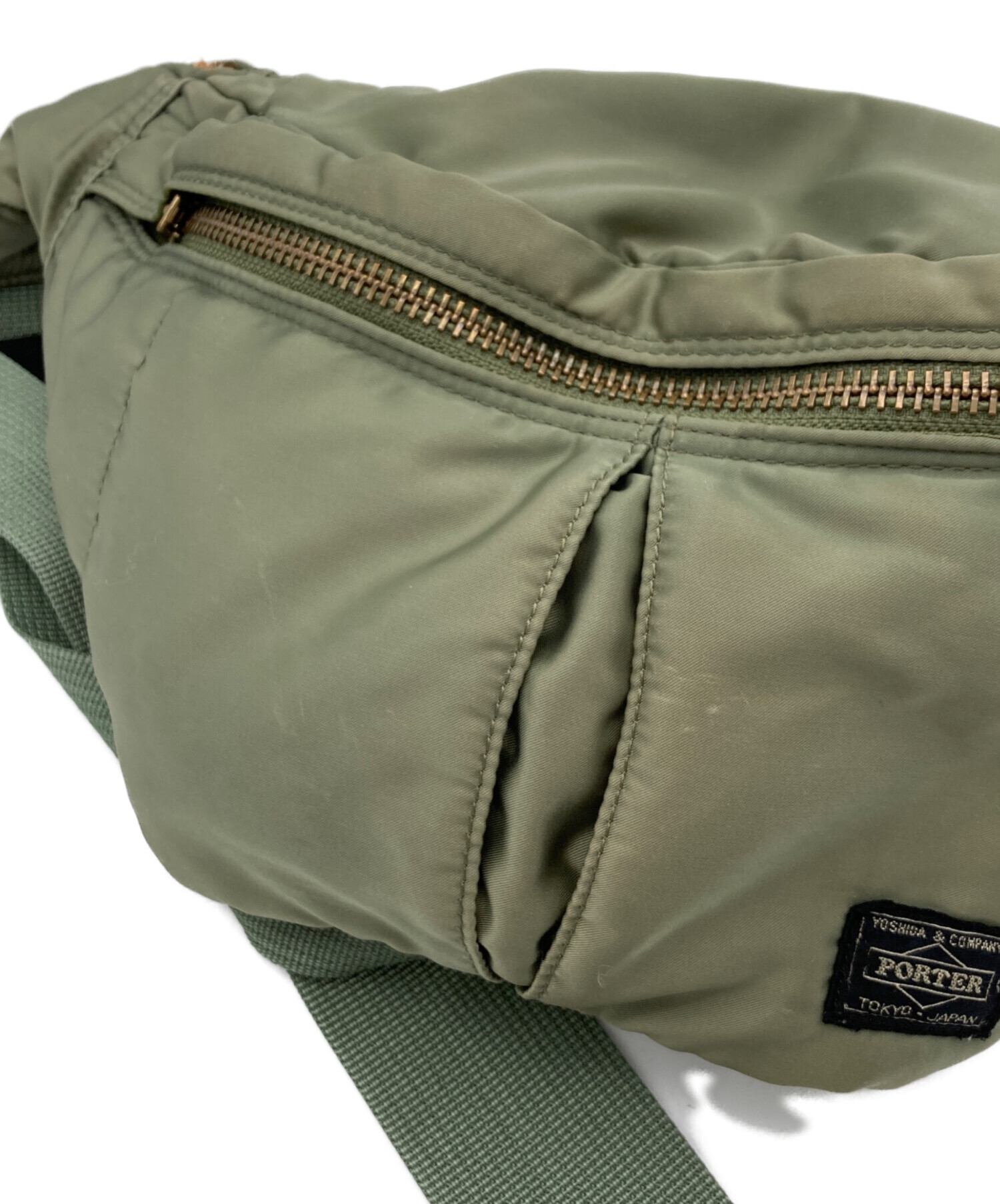 中古・古着通販】PORTER (ポーター) タンカーウエストバッグ カーキ