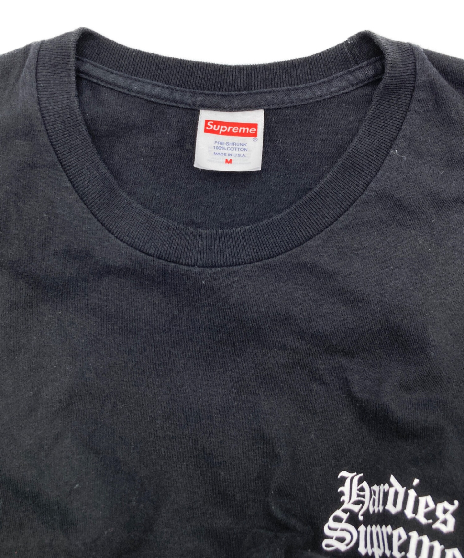 中古・古着通販】Supreme (シュプリーム) Hardies dog Tee ブラック 