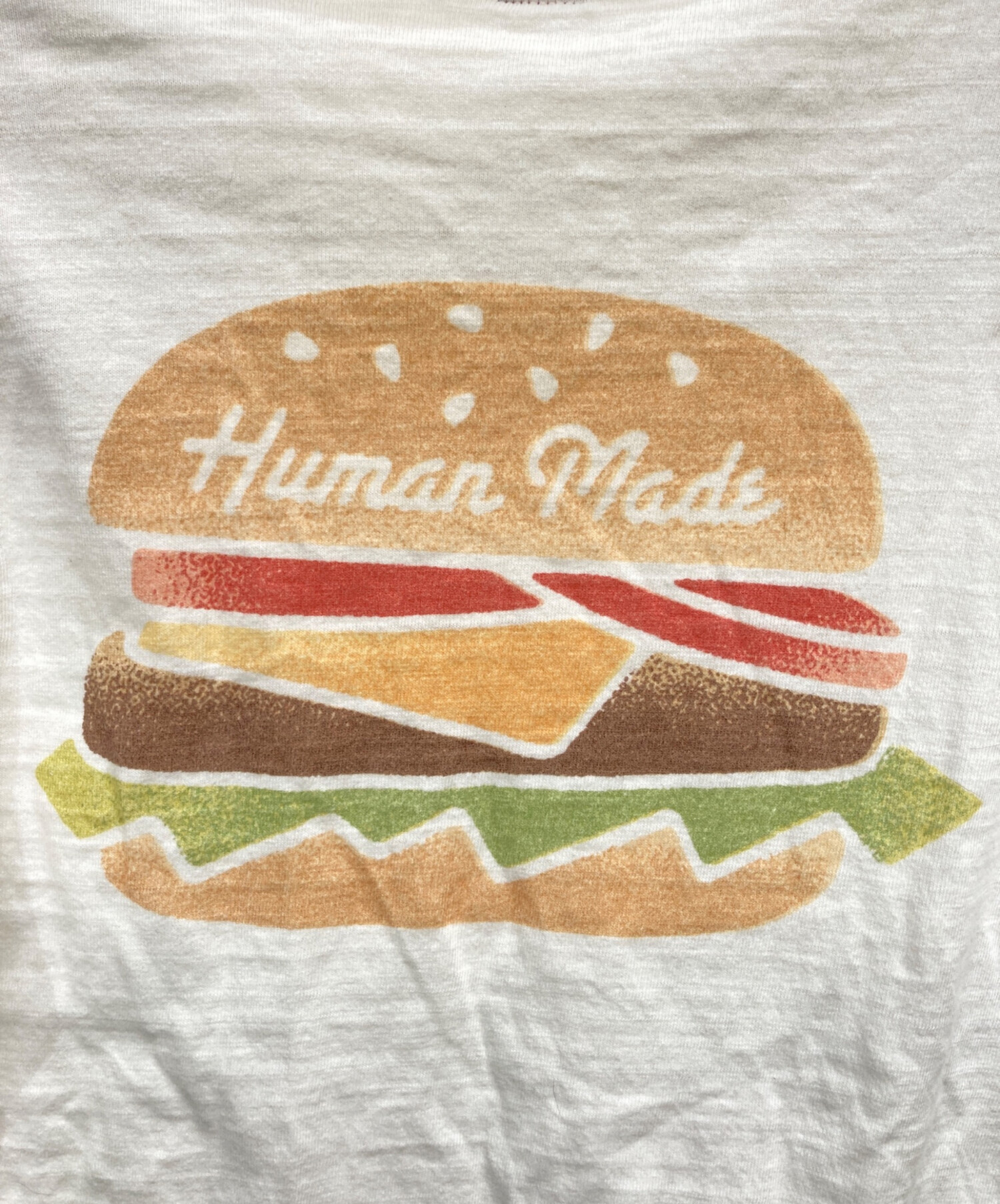 中古・古着通販】HUMAN MADE (ヒューマンメイド) ハンバーガーTシャツ