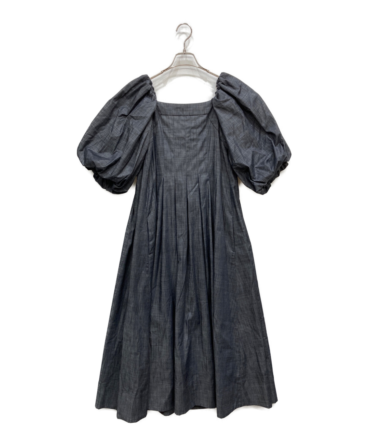 【 週末SALE！ 】CELFORD パフスリーブ ティアード トップス 中古・古着通販】CELFORD (セルフォード) パフスリーブマキシワンピ