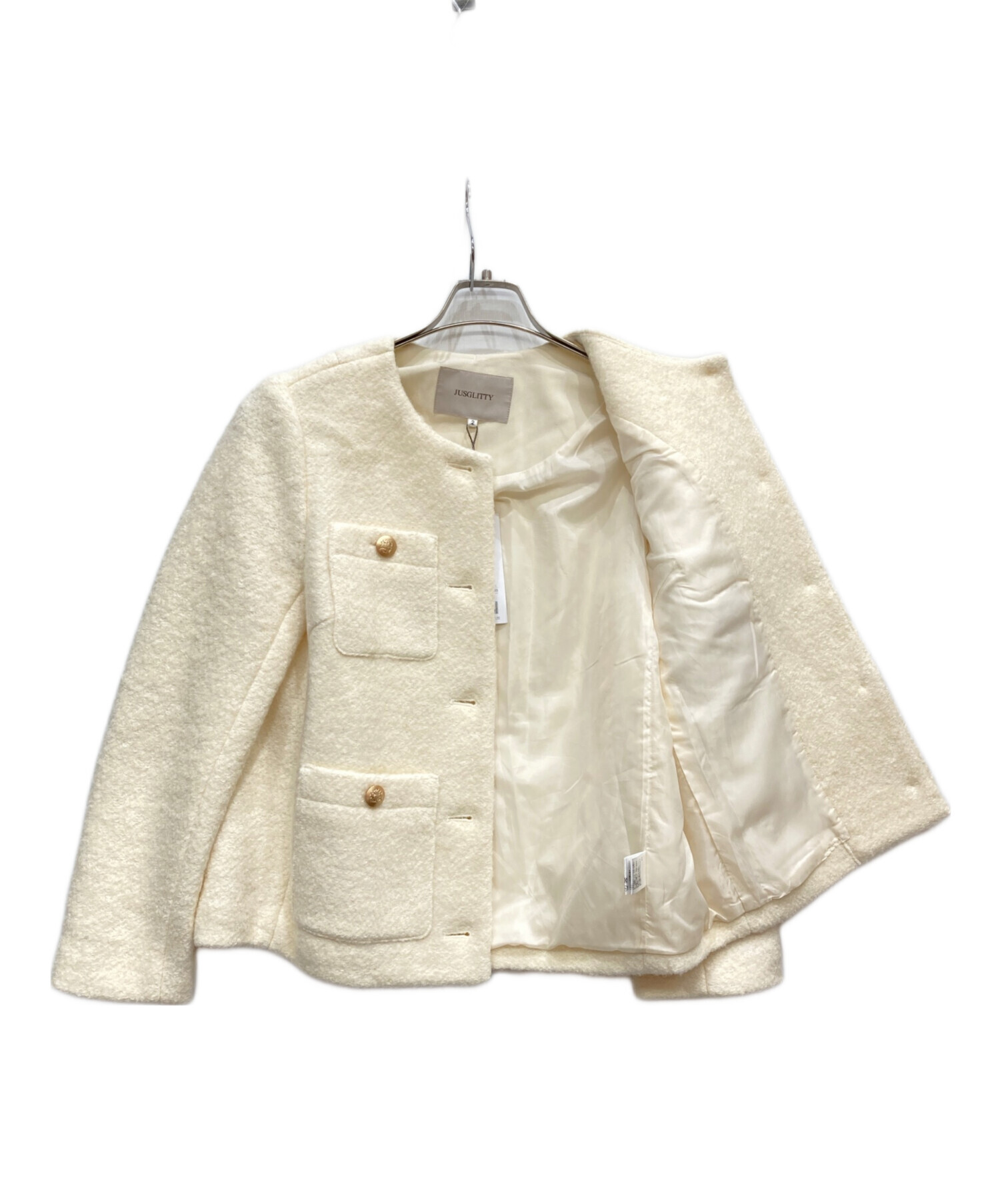 中古・古着通販】JUSGLITTY (ジャスグリッティー) ブークレジャコット