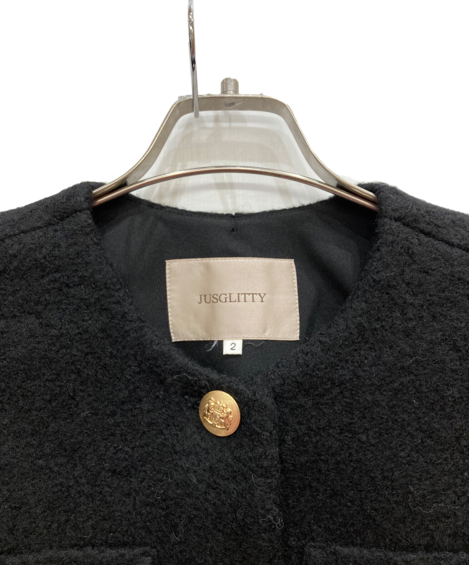 中古・古着通販】JUSGLITTY (ジャスグリッティー) ブークレジャコット