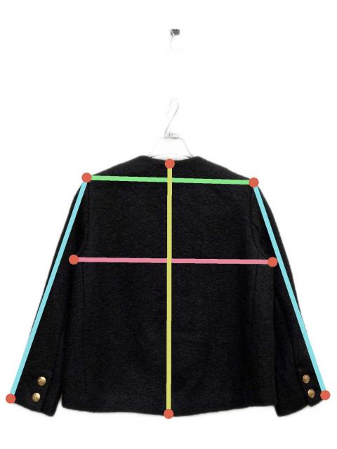 中古・古着通販】JUSGLITTY (ジャスグリッティー) ブークレジャコット