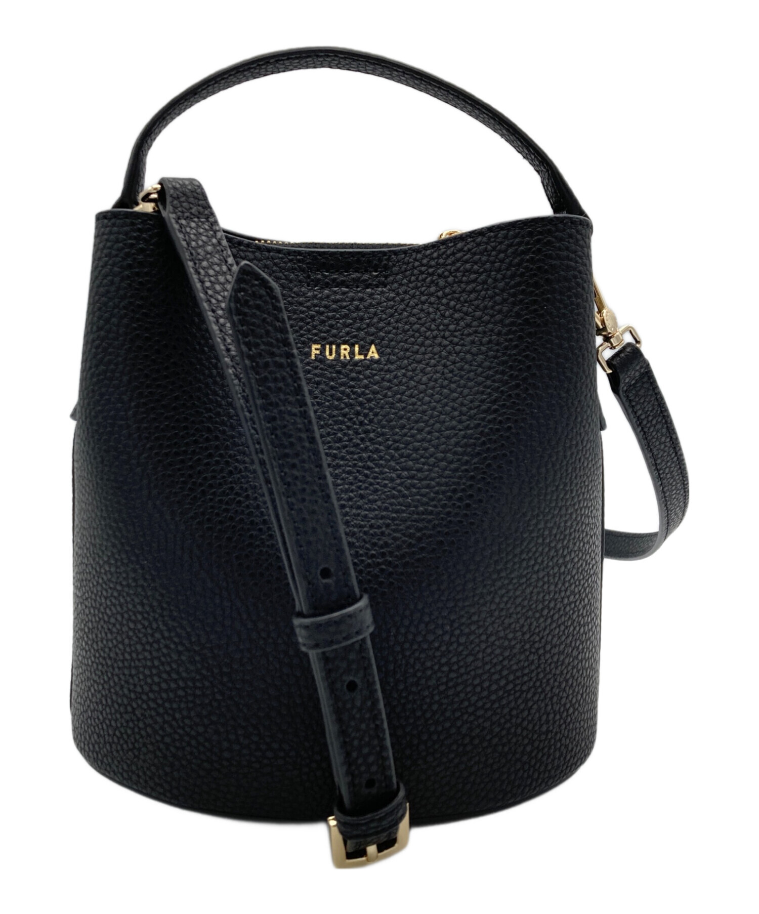 中古・古着通販】FURLA (フルラ) DANAE 2WAYショルダーバッグ ブラック 