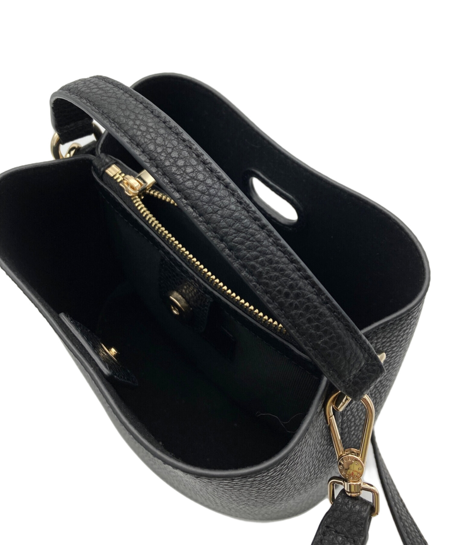 中古・古着通販】FURLA (フルラ) DANAE 2WAYショルダーバッグ ブラック 