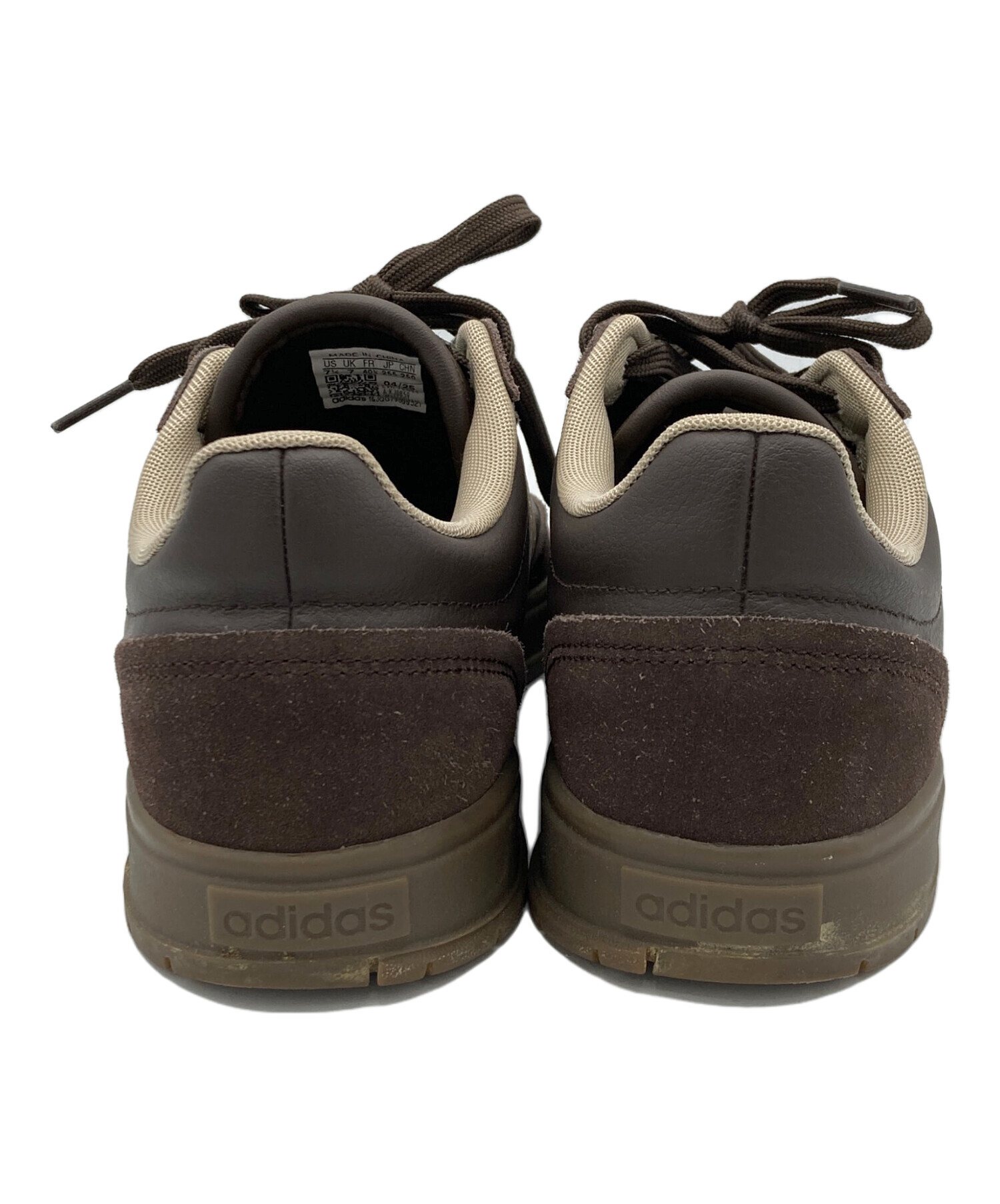 中古・古着通販】adidas (アディダス) スニーカー ブラウン サイズ