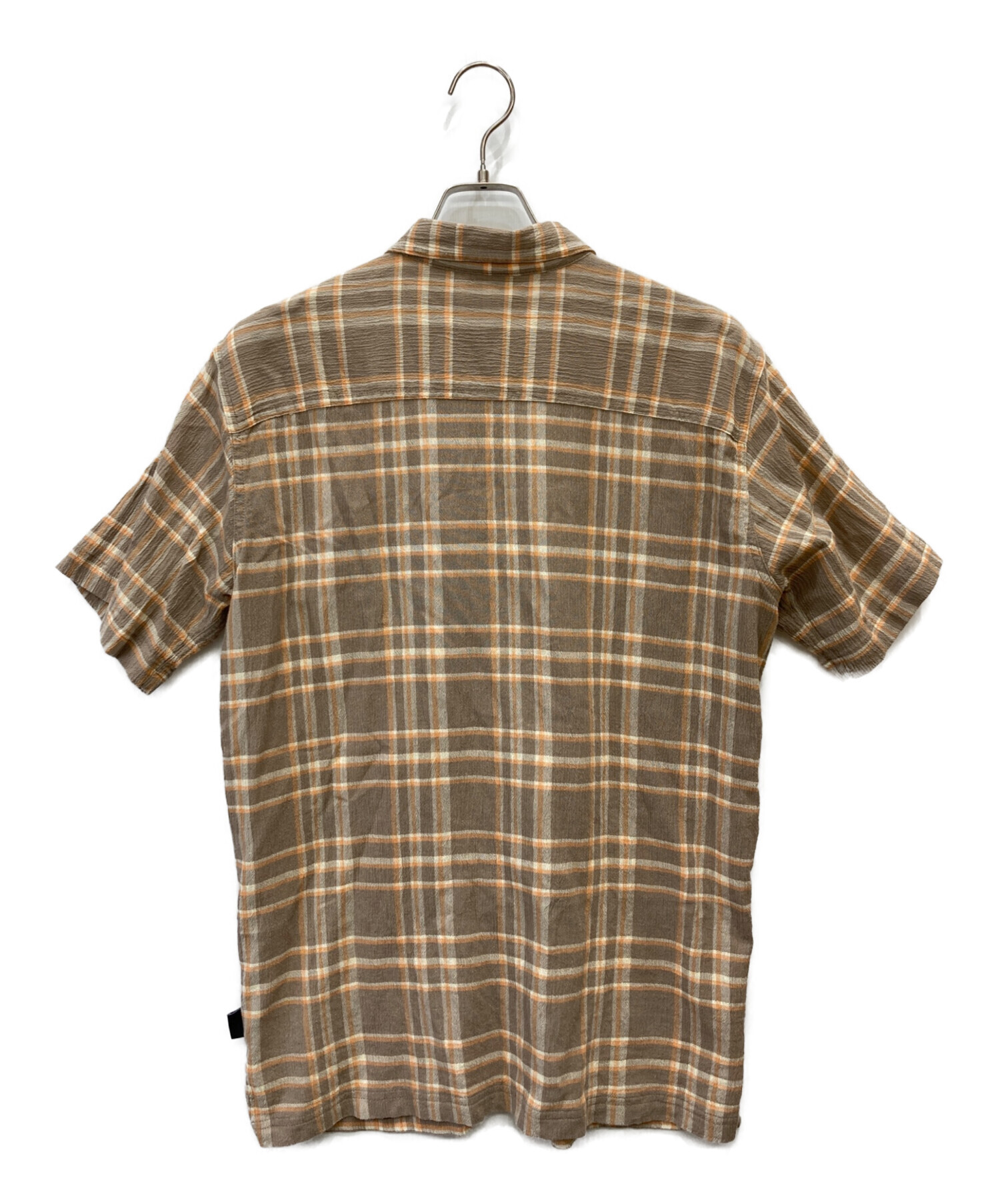 中古・古着通販】Patagonia (パタゴニア) 半袖シャツ ブラウン サイズ