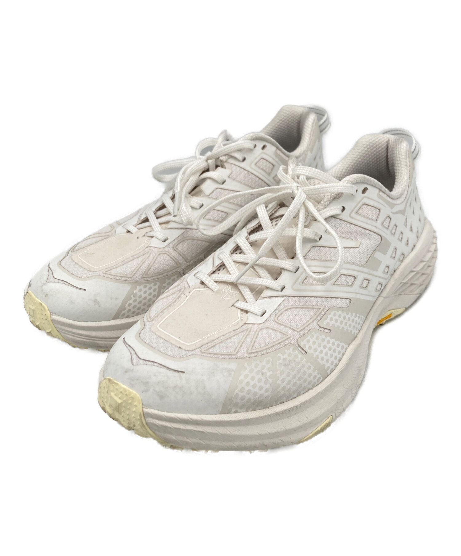 中古・古着通販】HOKA (ホカ) スピードゴート2 ホワイト サイズ:27.5