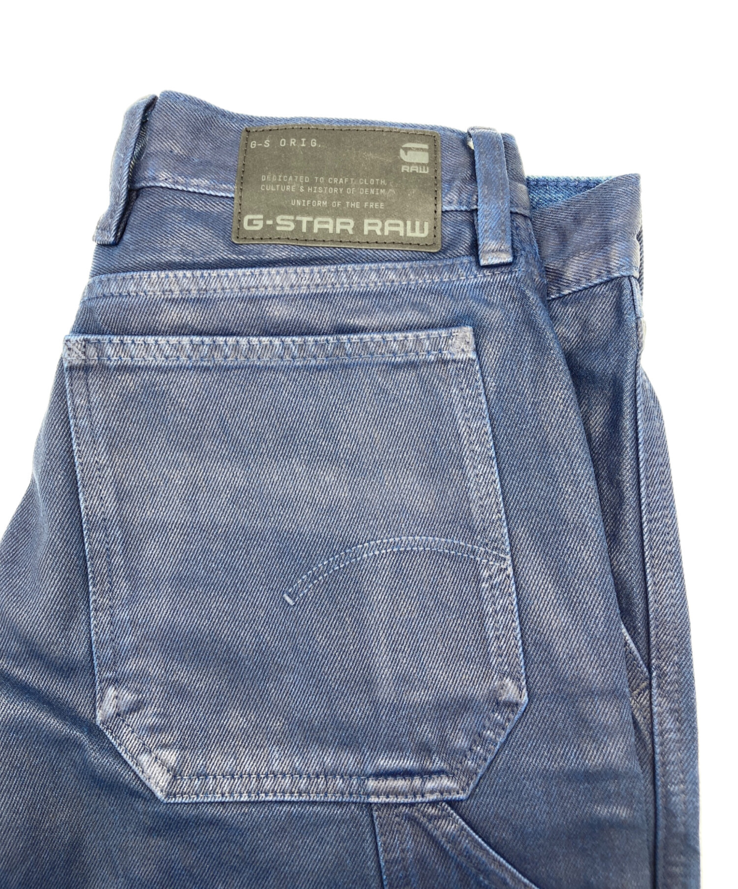 中古・古着通販】G-STAR RAW (ジースターロゥ) コーティングデニム