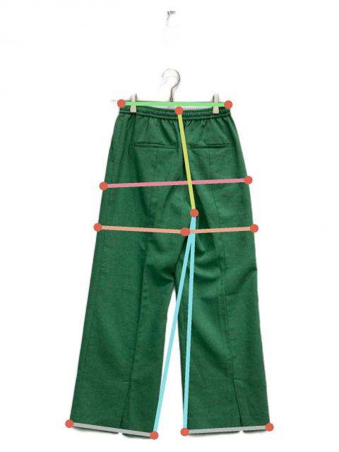 値下げ！未使用Dairiku 22ss スタプレ　フレアレッグ　31 グリーン 中古・古着通販】green label relaxing (グリーンレーベルリラクシング