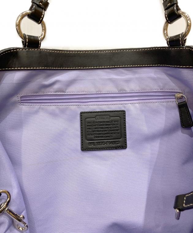 中古・古着通販】COACH (コーチ) トートバッグ ブラック｜ブランド