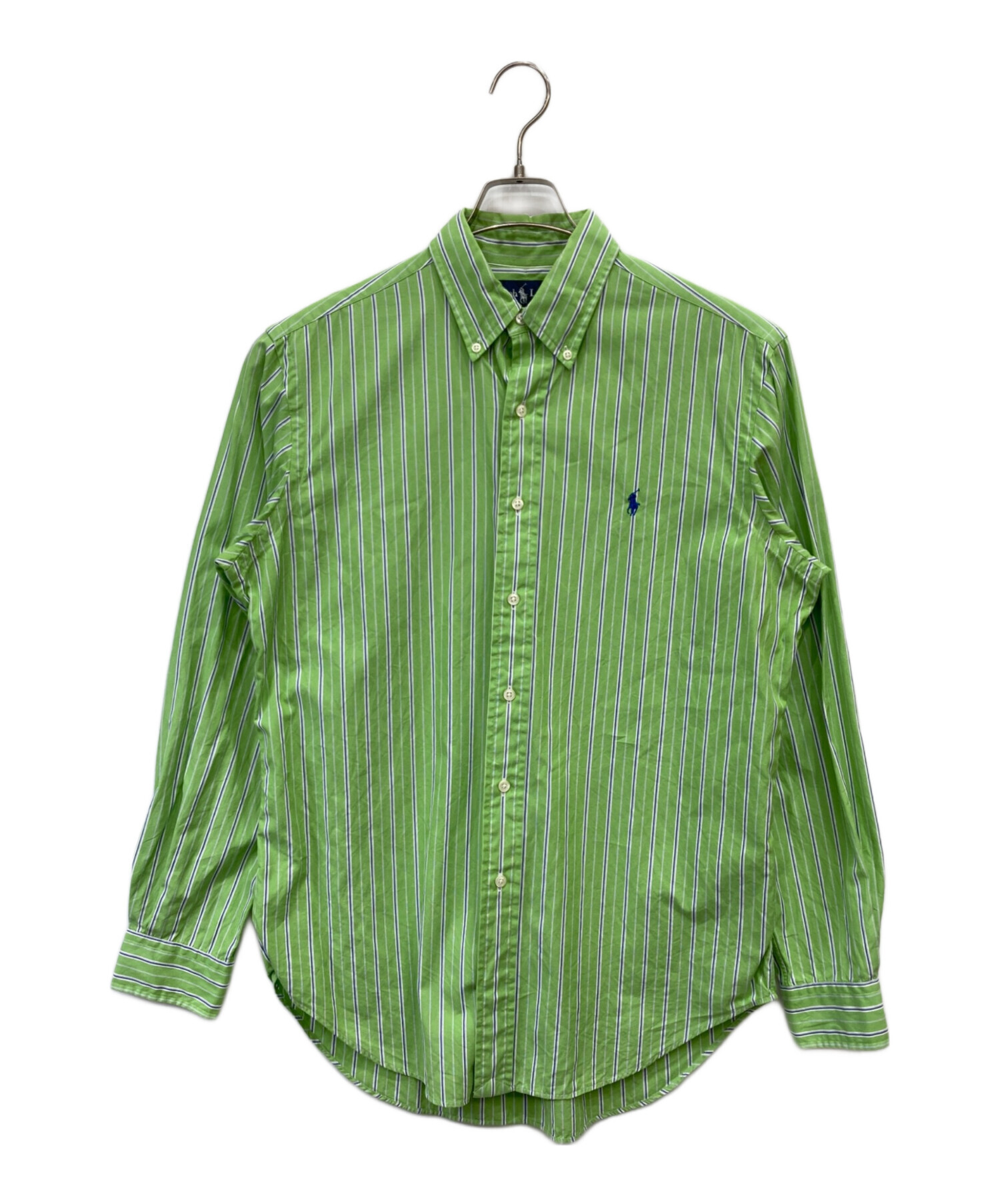中古・古着通販】RALPH LAUREN (ラルフローレン) 長袖シャツ グリーン 