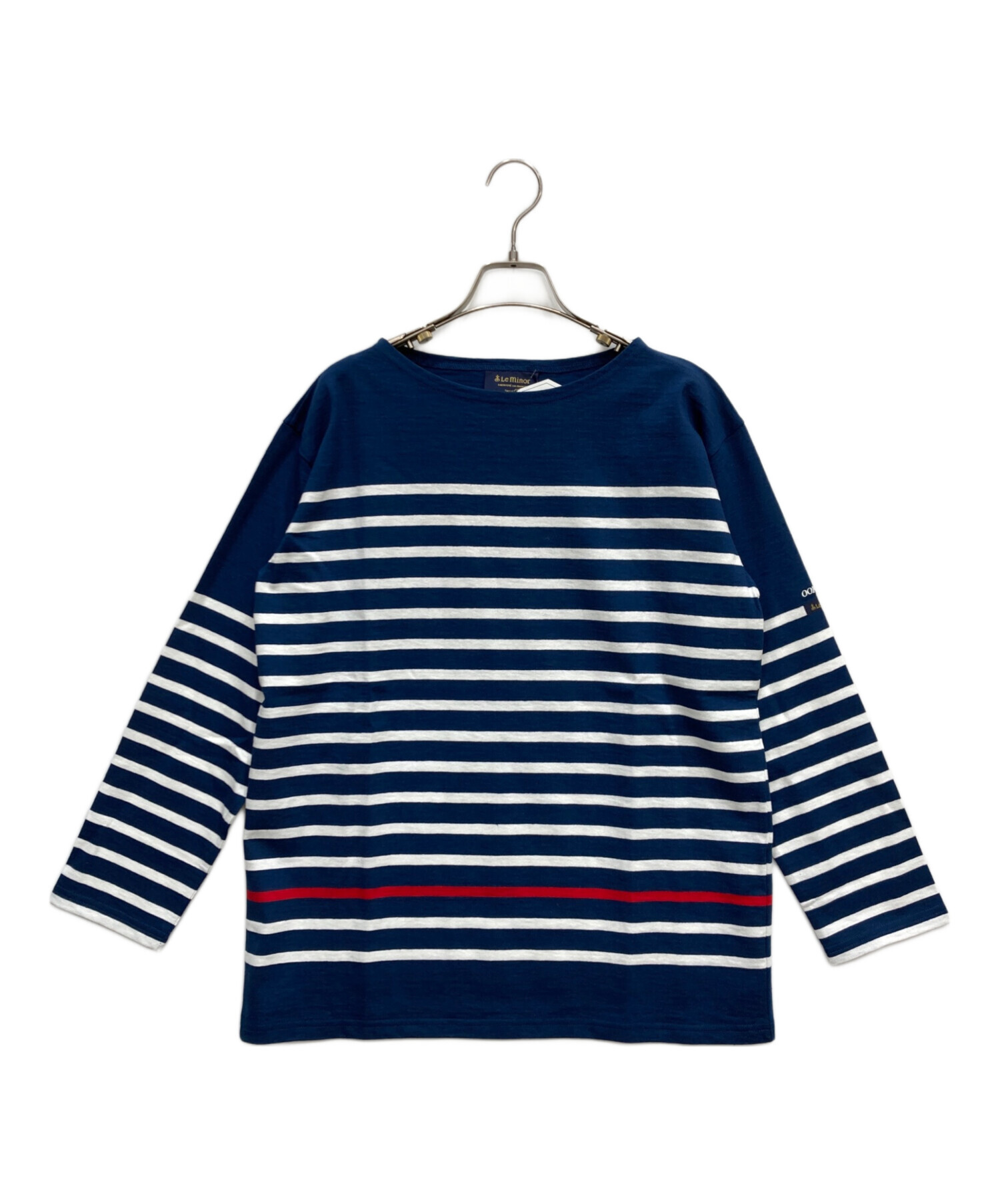 中古・古着通販】Le minor (ルミノア) バンパクボーダーカットソー