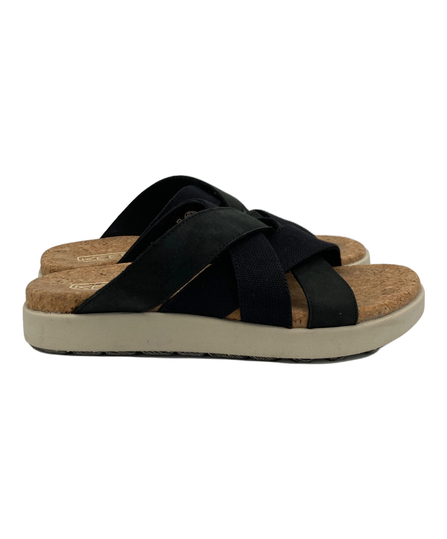 中古・古着通販】KEEN (キーン) サンダル ブラック サイズ:24cm