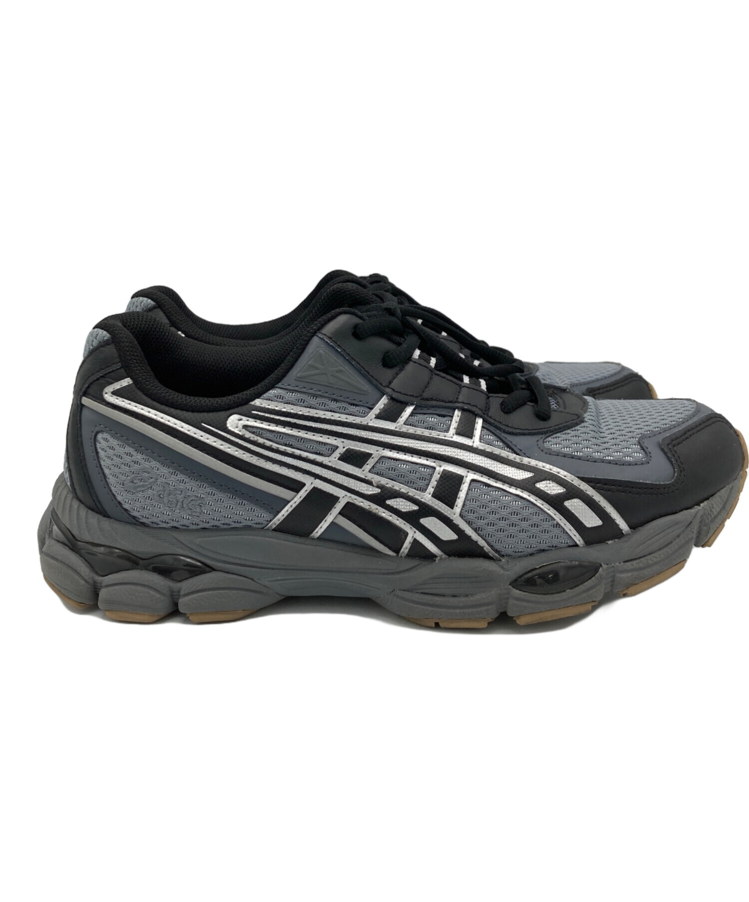 中古・古着通販】asics (アシックス) GEL-NYC 2055 グレー×ブラック