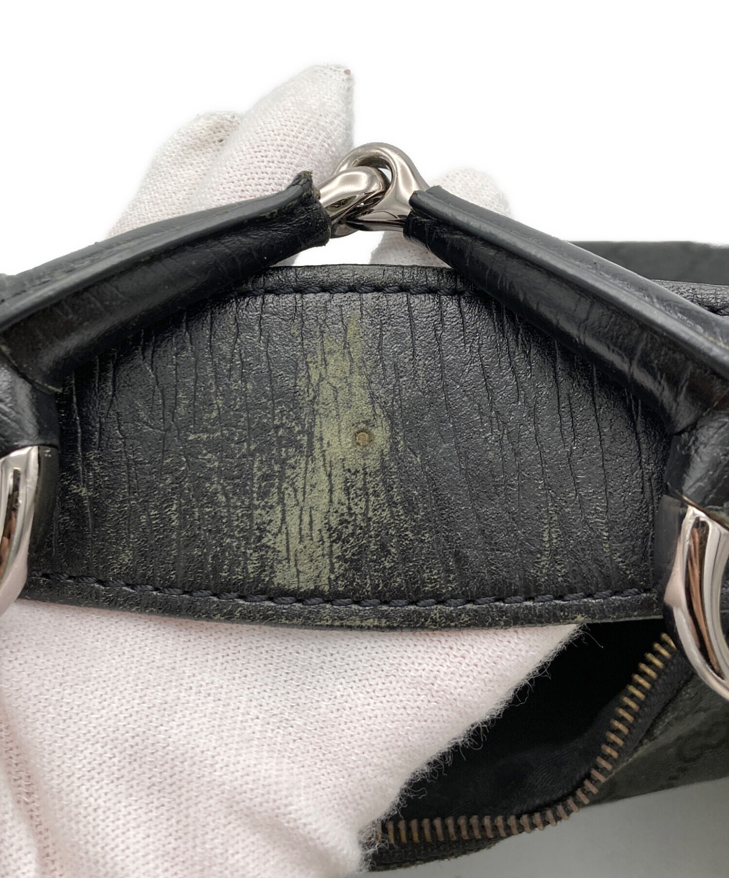 中古・古着通販】GUCCI (グッチ) ホースビット GGキャンバス ワン