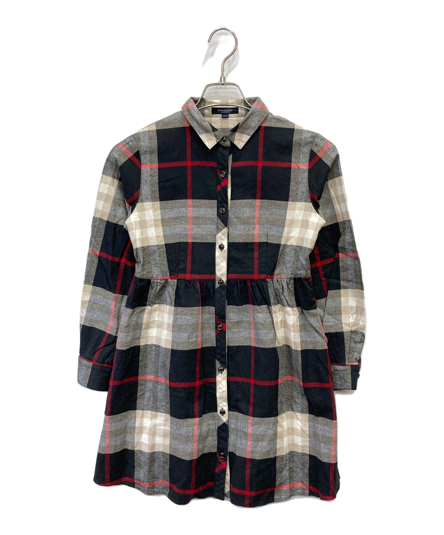 Burberry London バーバリー ミニワンピース 中古・古着通販】BURBERRY LONDON (バーバリーロンドン) ノバチェック