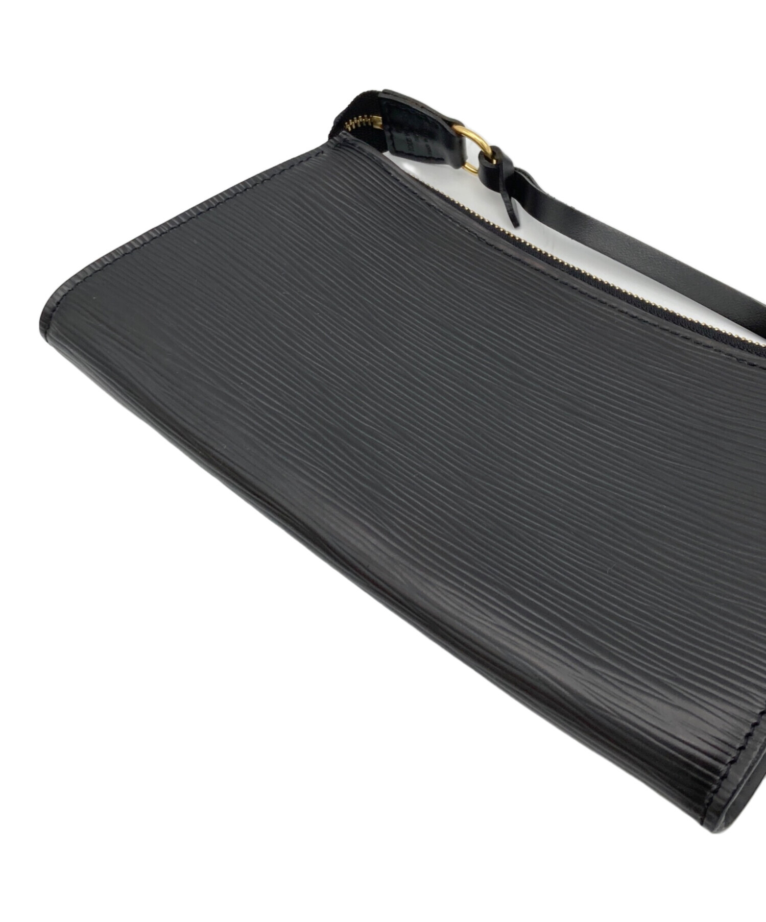 LOUIS VUITTON エピ ポシェット 黒 中古・古着通販】LOUIS VUITTON (ルイ ヴィトン) エピ ポシェット