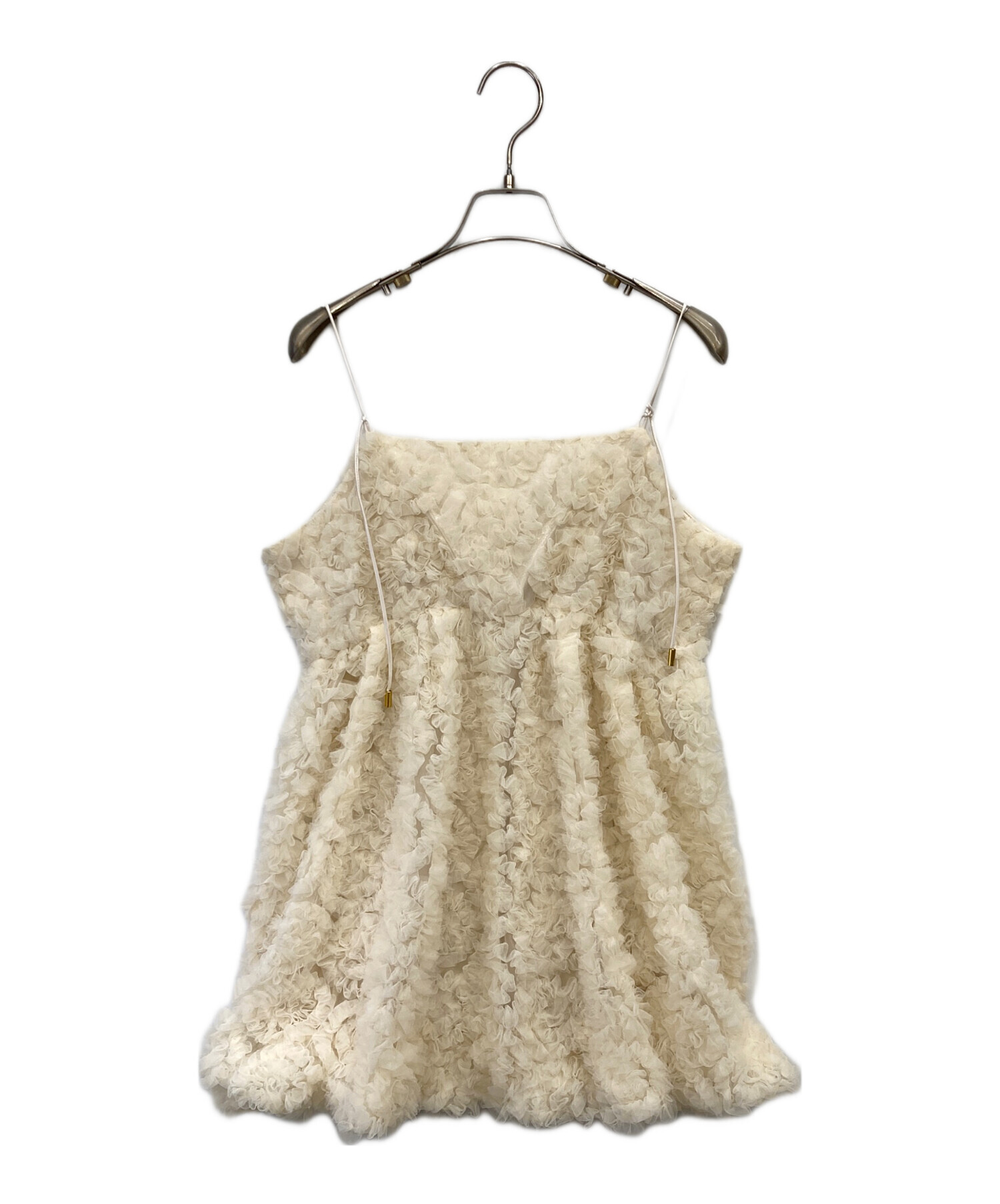 notre emor tulle mini dress【完売商品】 中古・古着通販】notre emor (ノートルエモア) tulle mini dress