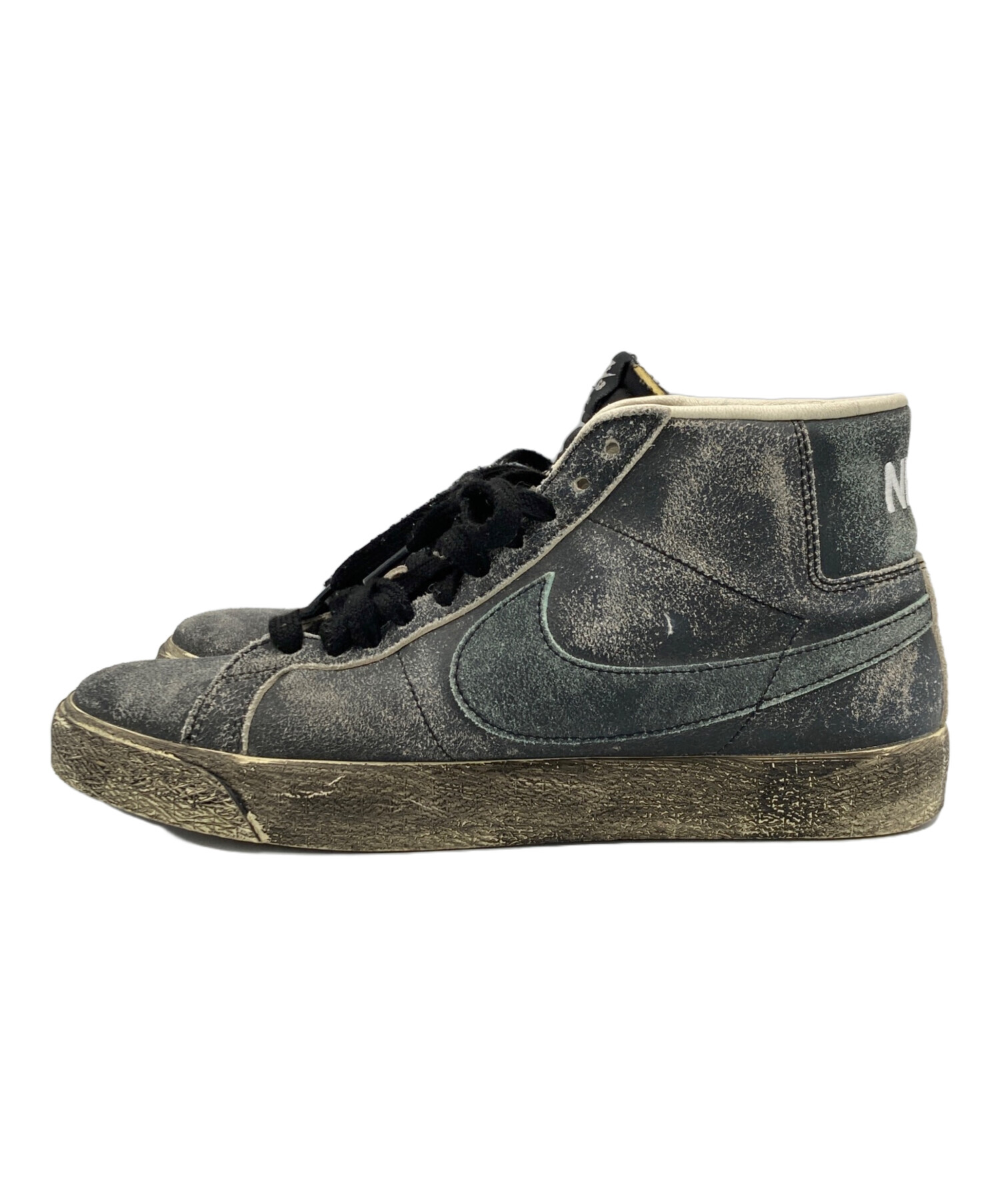 中古・古着通販】NIKE (ナイキ) スニーカー ブラック サイズ:28cm 