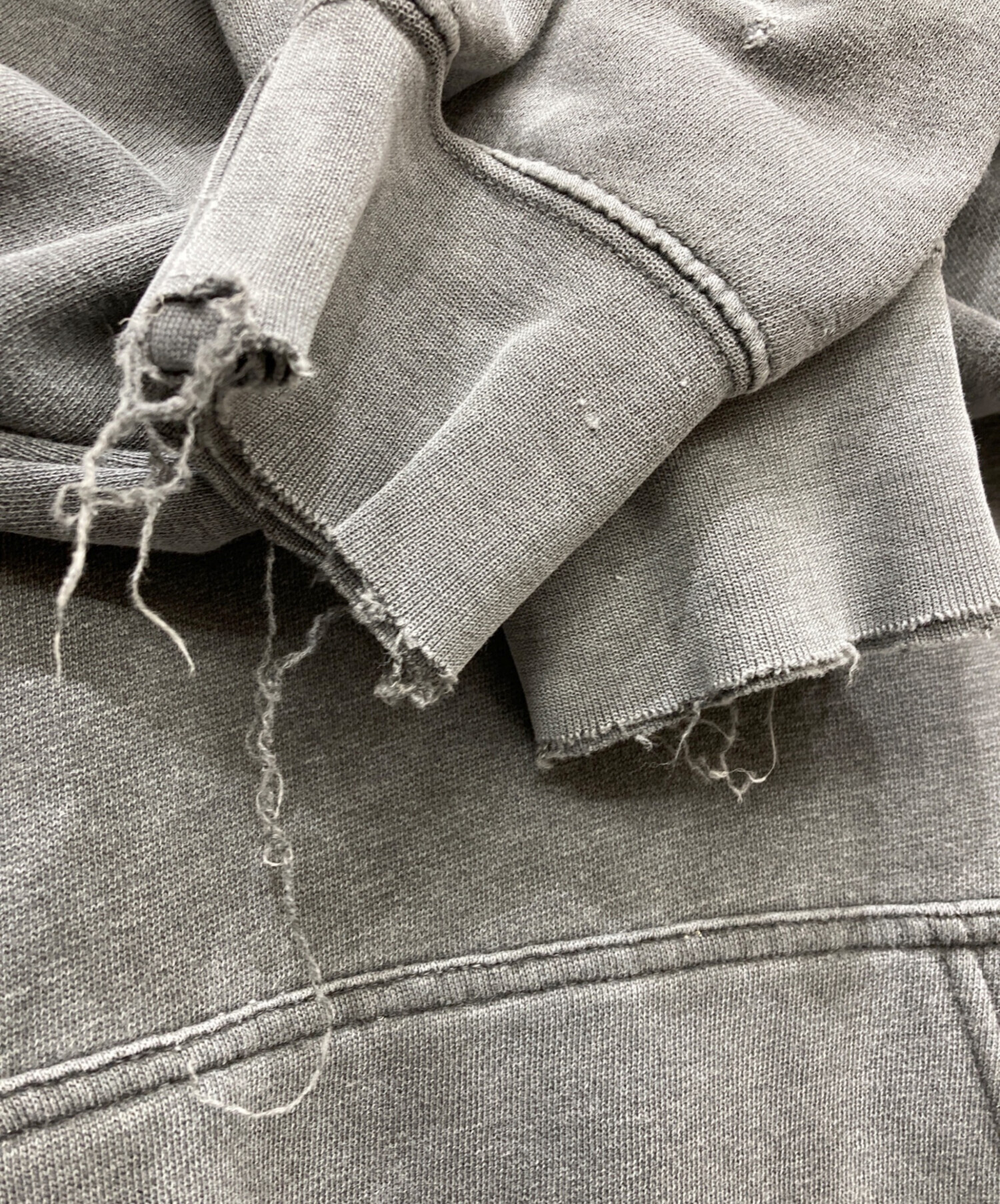中古・古着通販】stussy (ステューシー) ロゴパーカー グレー サイズ:s