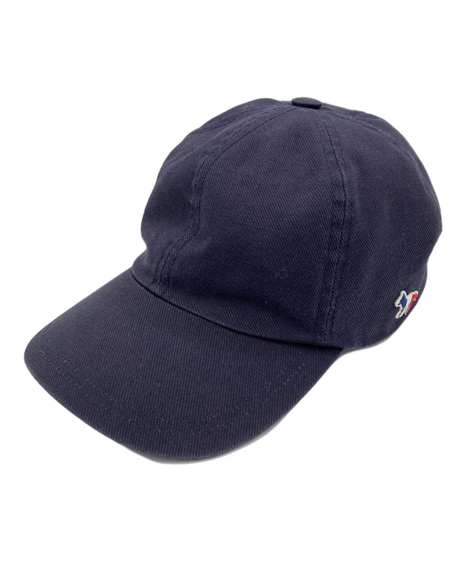 中古・古着通販】MAISON KITSUNE (メゾンキツネ) 6パネル 刺繍コットン