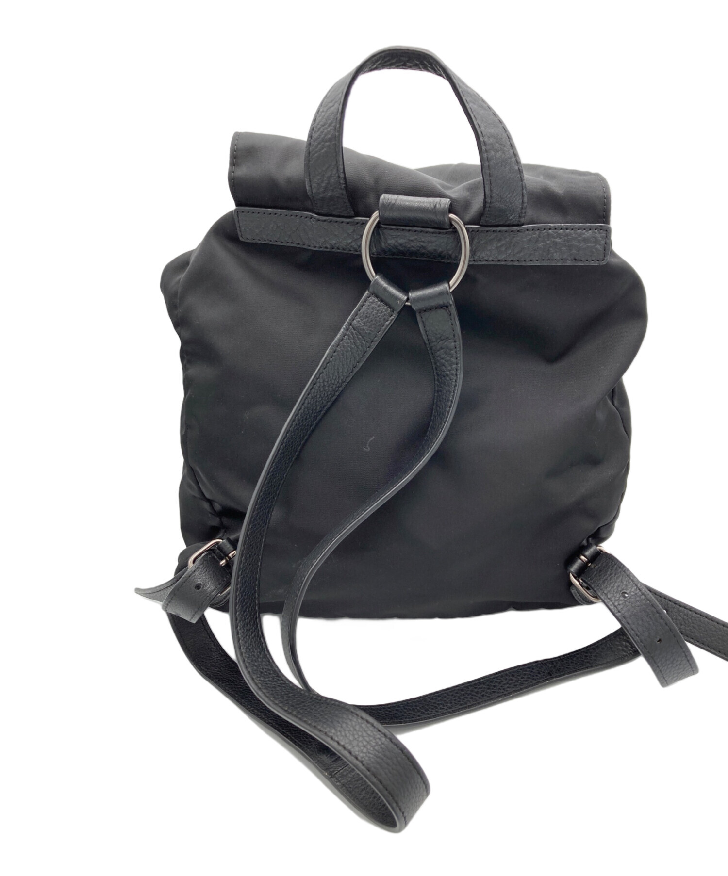中古・古着通販】COACH (コーチ) ターンロック巾着リュック ブラック